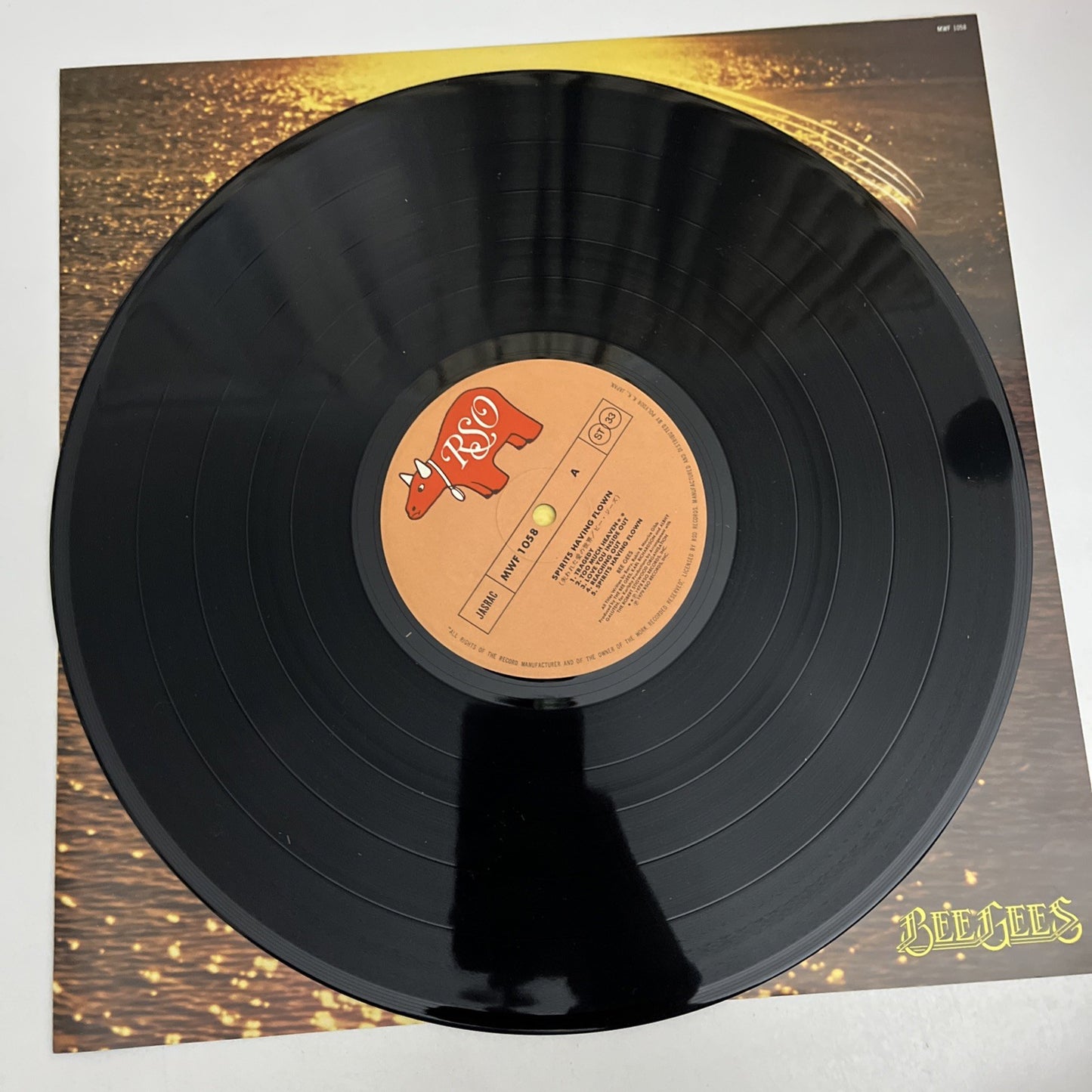 Bee Gees – Spirits Having Flown (Vinyl, 1979) Japan Gatefold MWF 1058