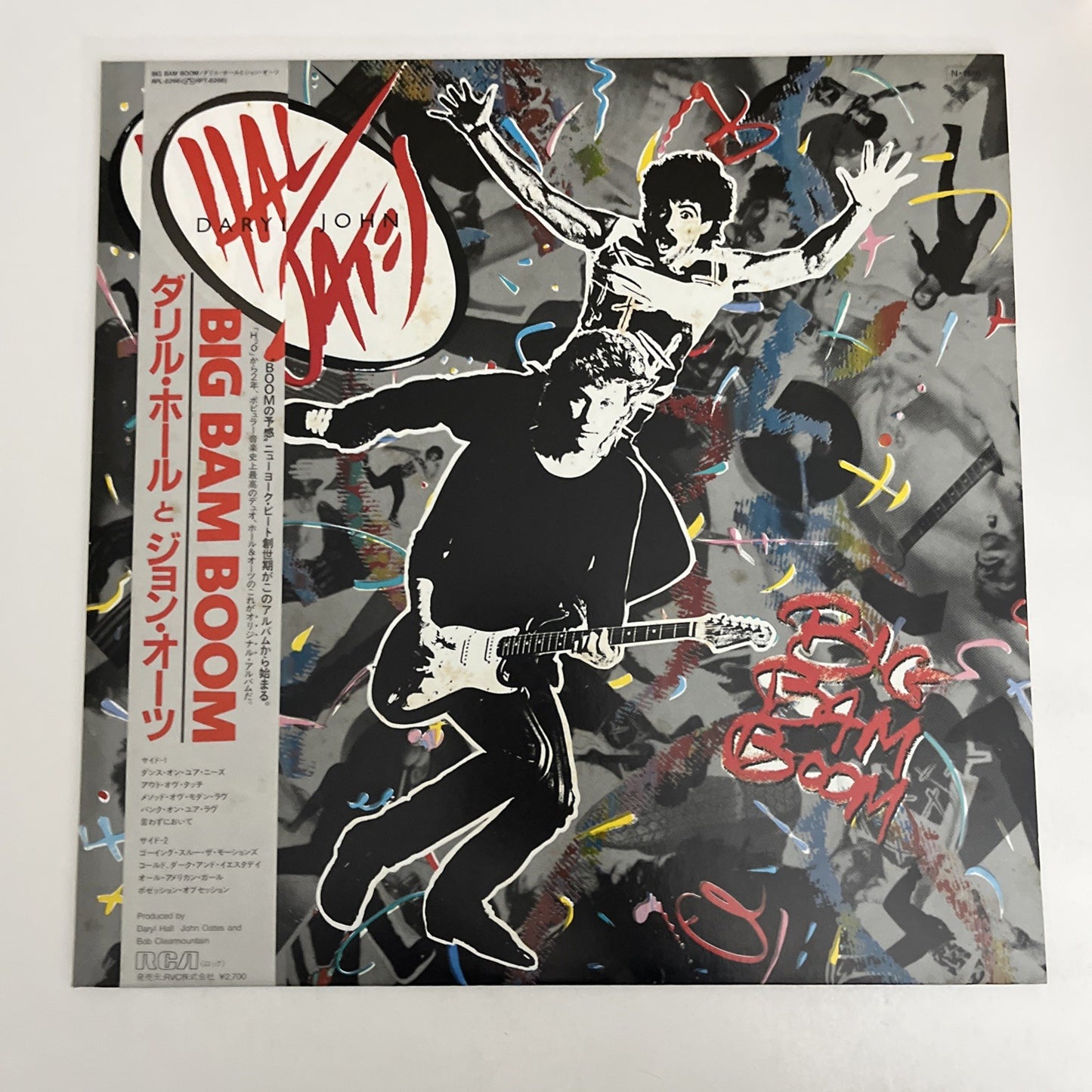 Daryl Hall & John Oates – Big Bam Boom (Vinyl, 1984) Japan LP Album RPL-8266
