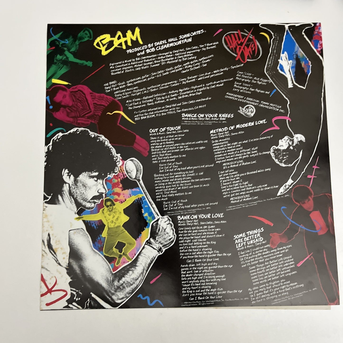 Daryl Hall & John Oates – Big Bam Boom (Vinyl, 1984) Japan LP Album RPL-8266