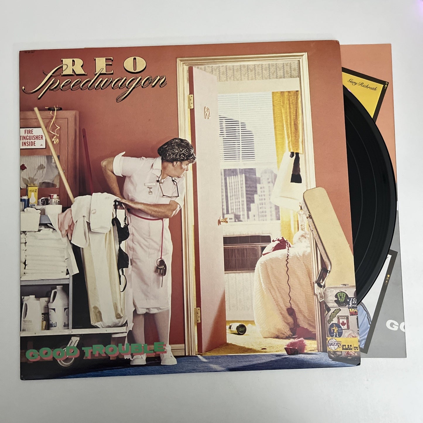 REO Speedwagon – Good Trouble (Vinyl, 1982) Japan LP Album Record 25·3P-367