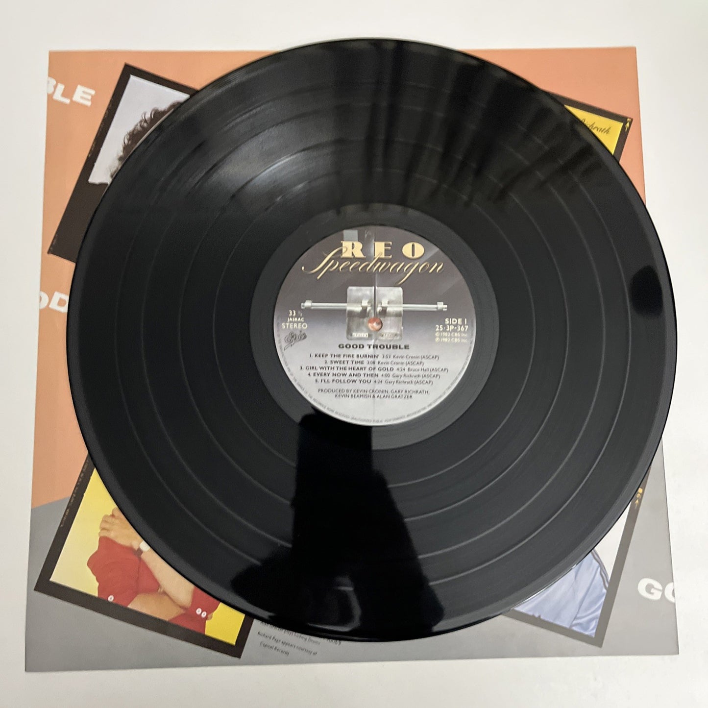 REO Speedwagon – Good Trouble (Vinyl, 1982) Japan LP Album Record 25·3P-367