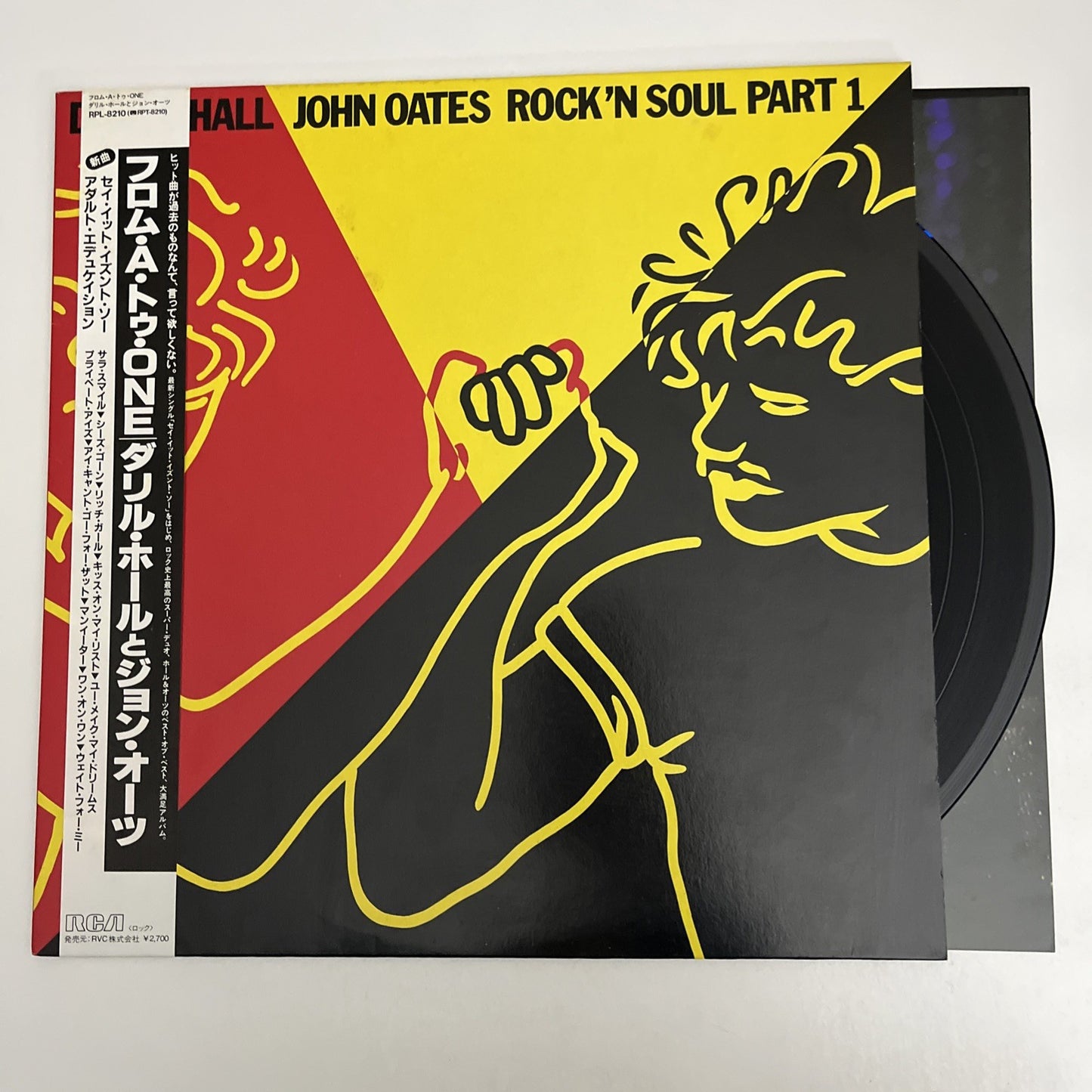 Daryl Hall & John Oates – Rock 'N Soul Part 1 (Vinyl, 1983) Japan Obi RPL-8210