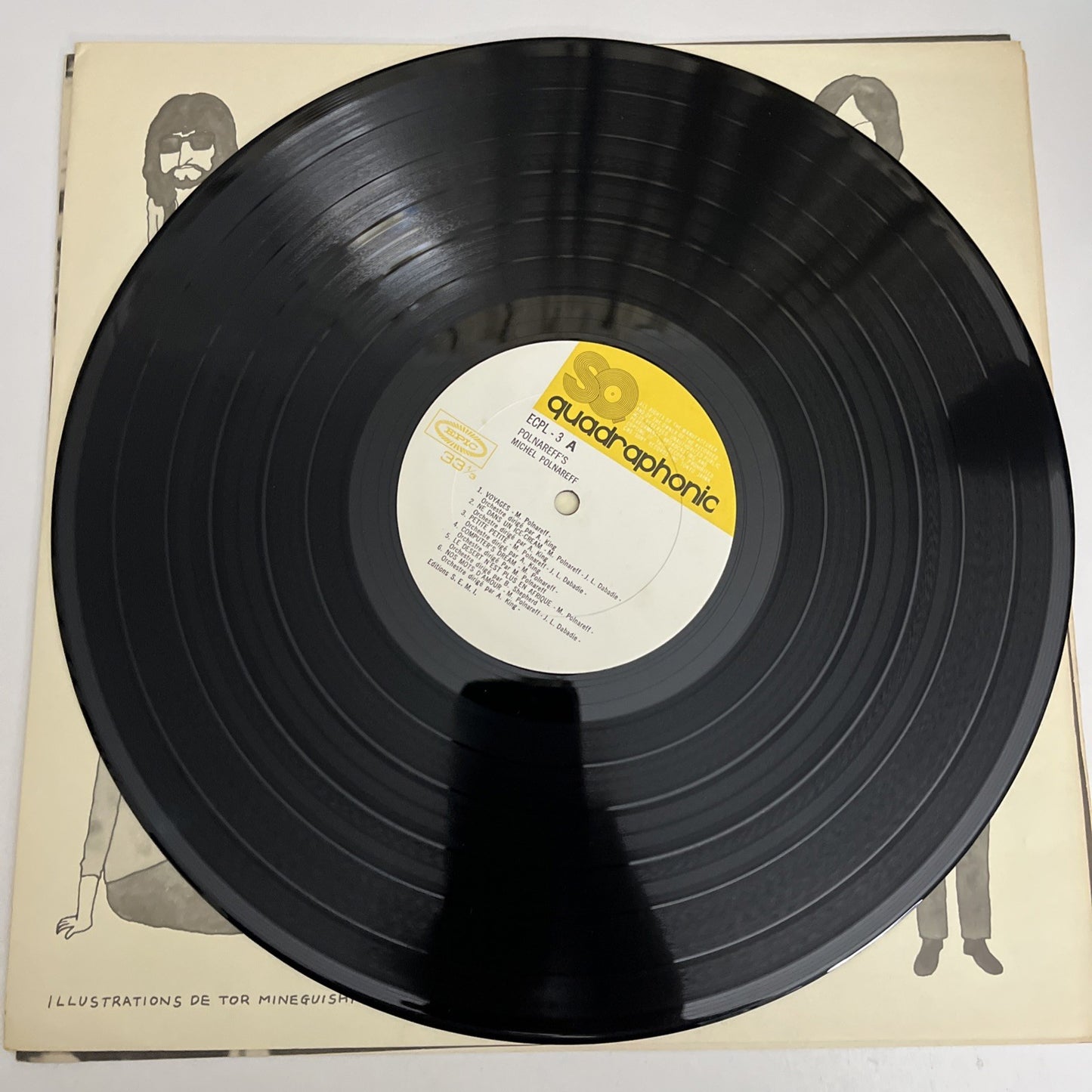 Michel Polnareff – Polnareff's (Vinyl, 1972) Japan Gatefold LP Record ECPL-3