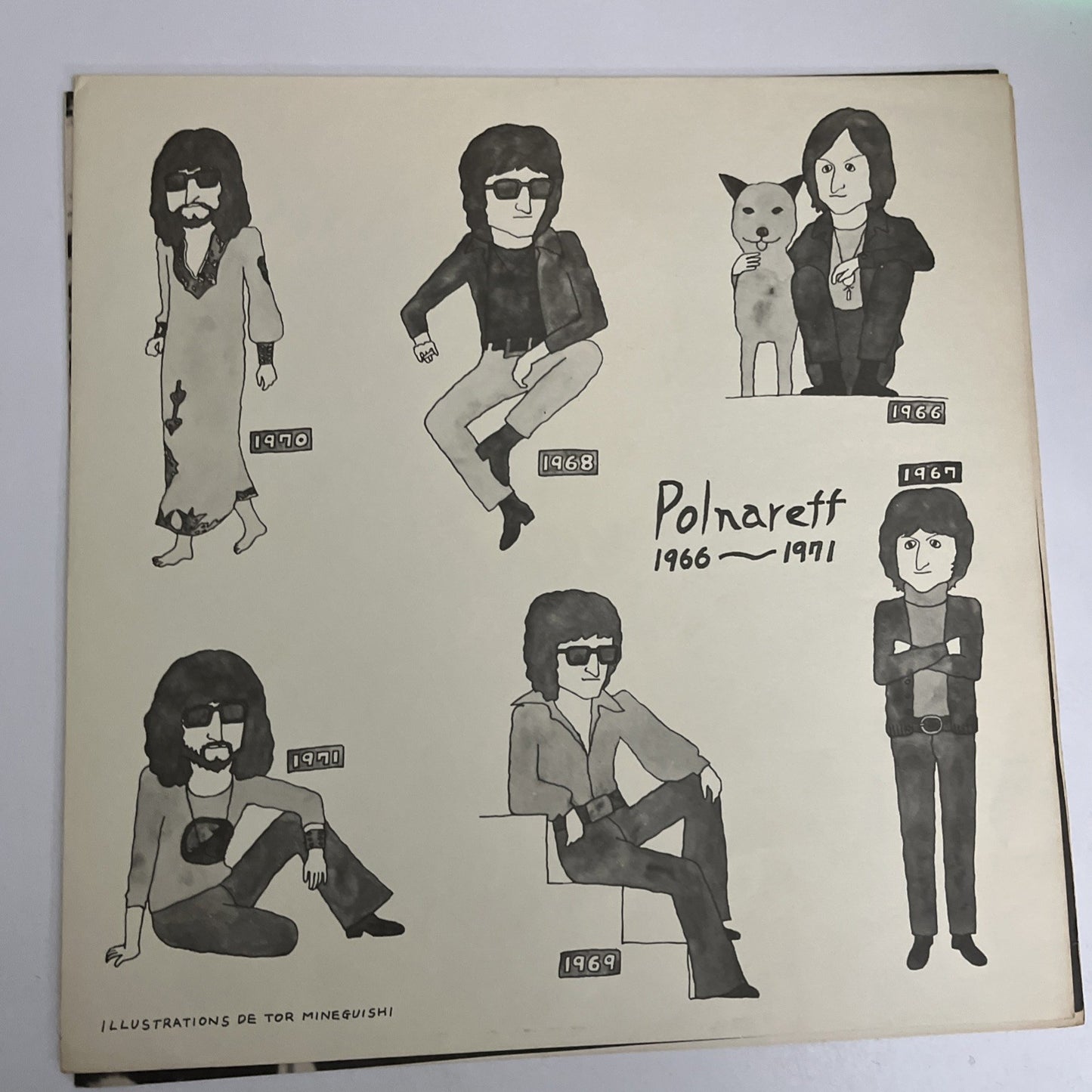Michel Polnareff – Polnareff's (Vinyl, 1972) Japan Gatefold LP Record ECPL-3