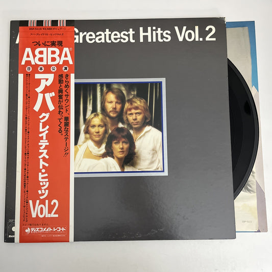 ABBA – Greatest Hits Vol. 2 (Vinyl, 1979) Japan Obi Gatefold DSP-5113