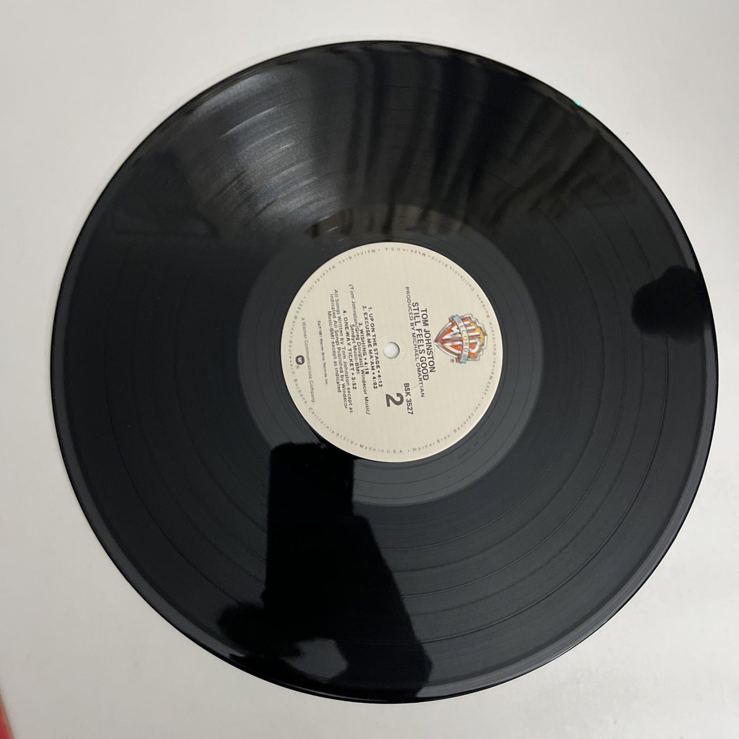 Tom Johnston – Still Feels Good (Vinyl, 1981) US LP Album Record BSK 3527