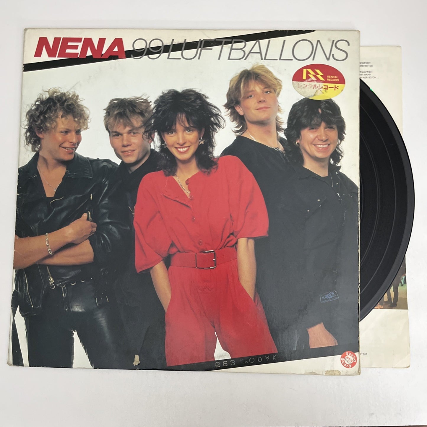 Nena – First America (99 Luftballons) (Vinyl, 1984) Japan LP Album 25·3P-501