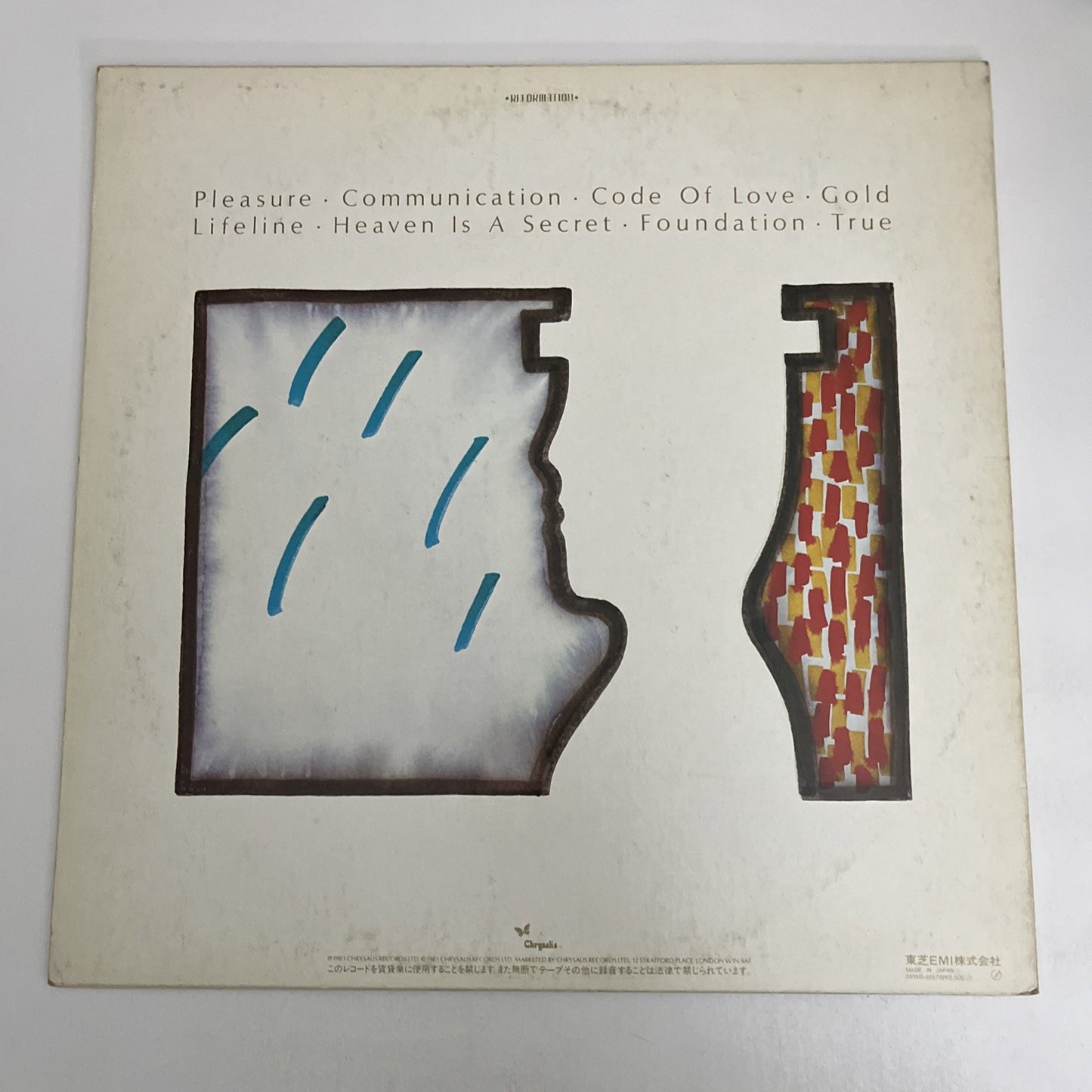 Spandau Ballet – True (Vinyl, 1983) Japan LP Album Record WWS-81579