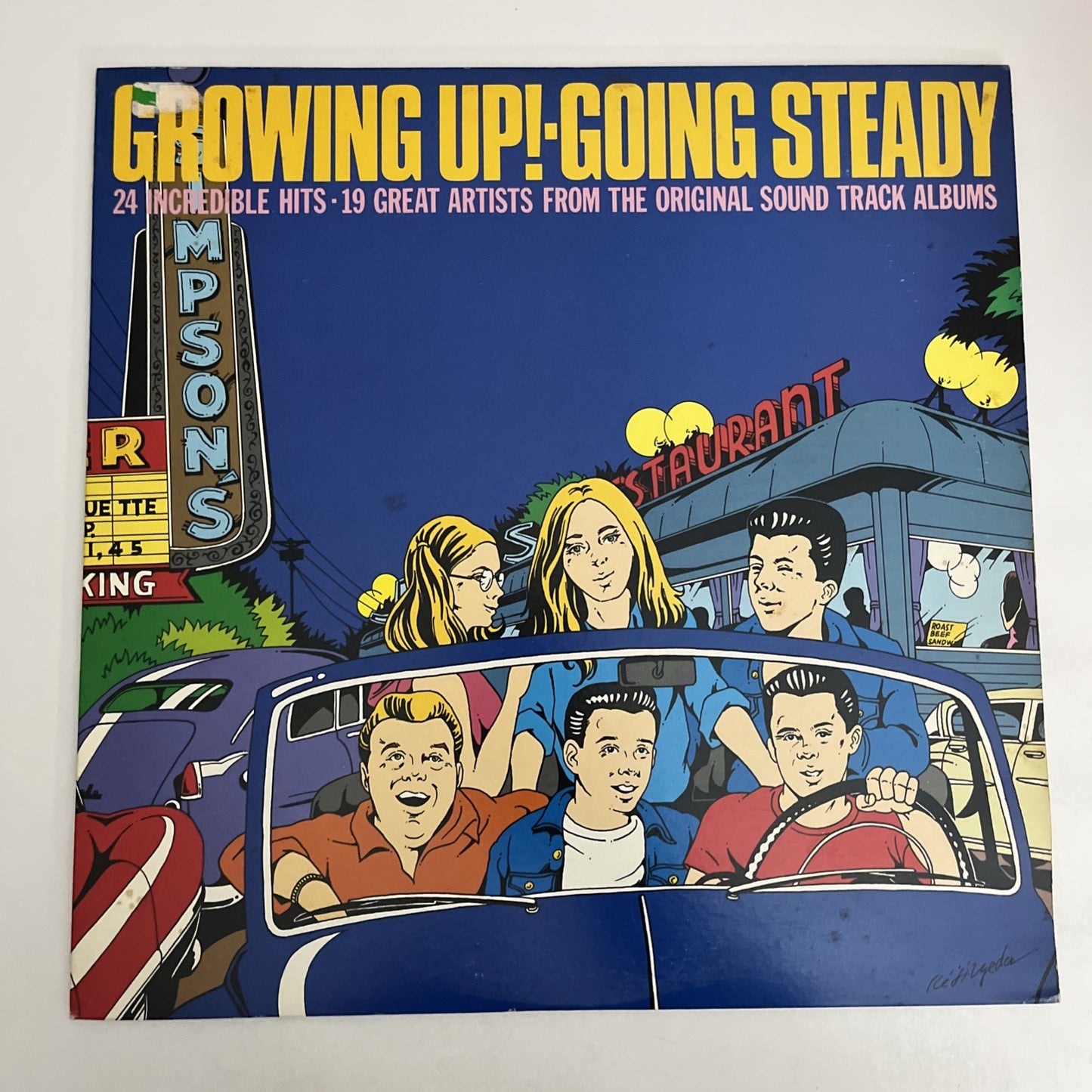 Growing Up! - Going Steady Various Film Soundtracks (Vinyl, 1981) LP 28･3P-316