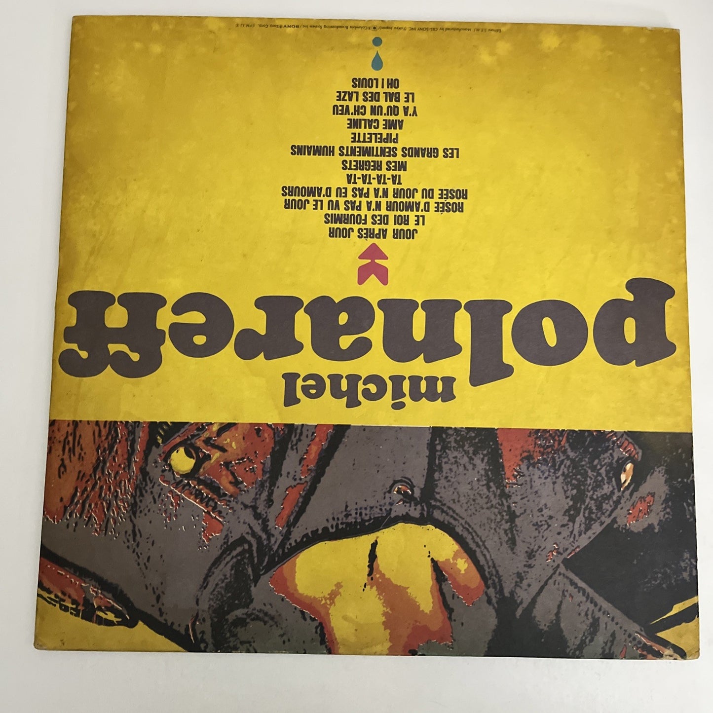 Michel Polnareff – Volume 2 (Vinyl, 1974) Japan Gatefold LP Album ECPN-39