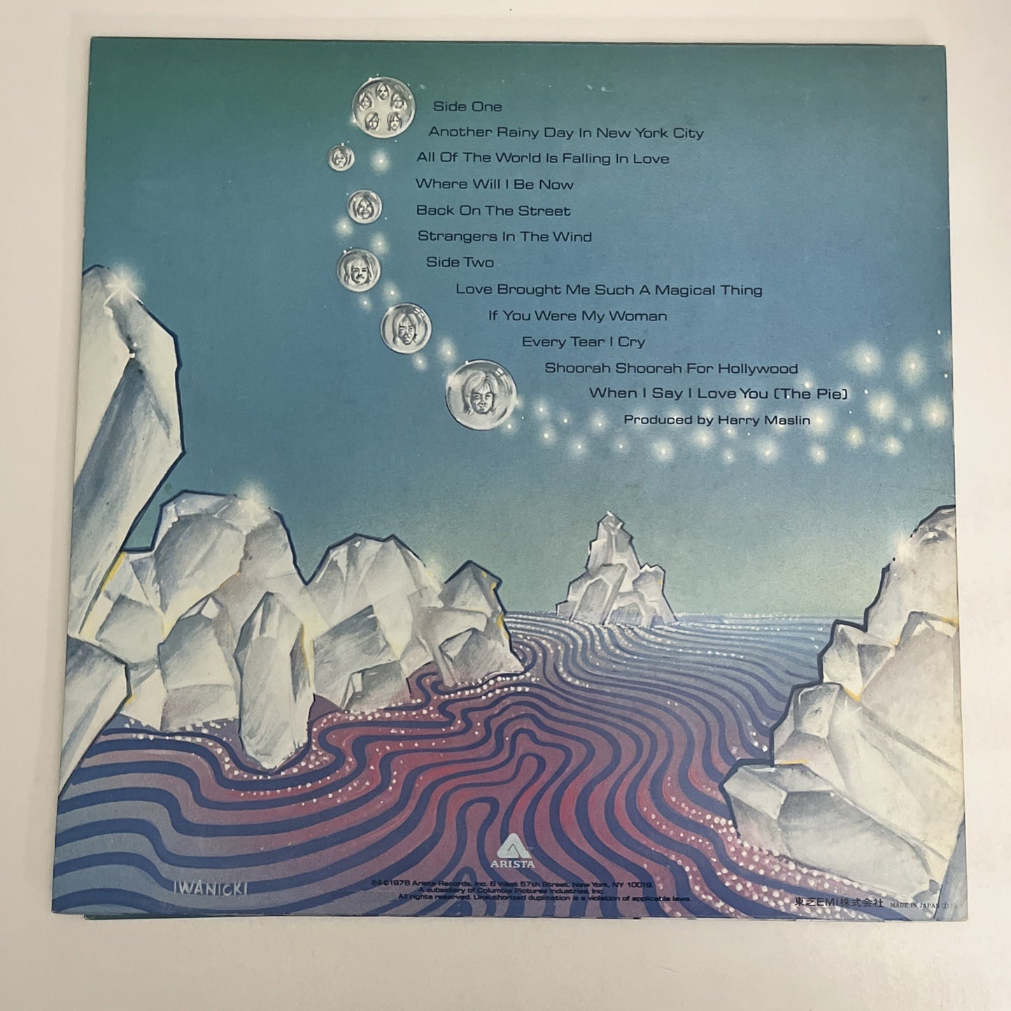 Bay City Rollers – Strangers In The Wind (Vinyl, 1978) Japan LP Album IES-81125