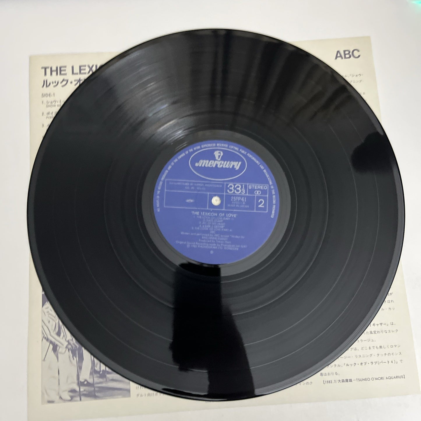 ABC – The Lexicon Of Love (Vinyl, 1982) Japan LP Album Record 25PP-61