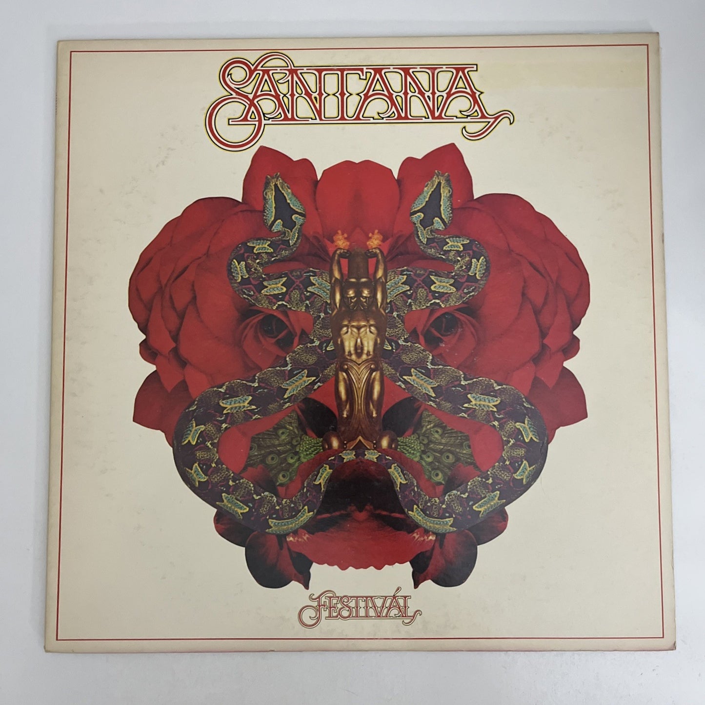 Santana, Santana – Festivál (Vinyl, 1976) Japan LP Album 25AP 333