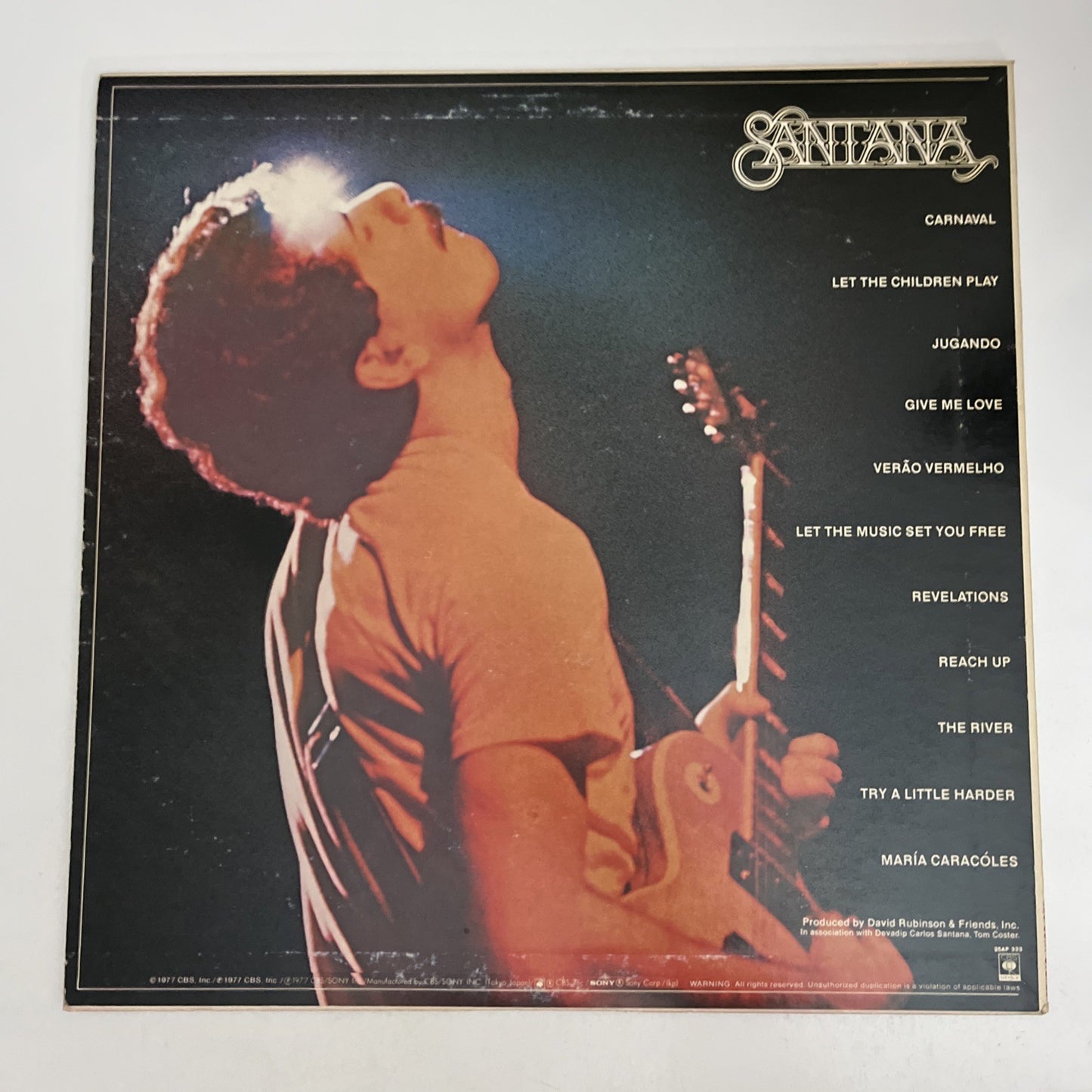 Santana, Santana – Festivál (Vinyl, 1976) Japan LP Album 25AP 333