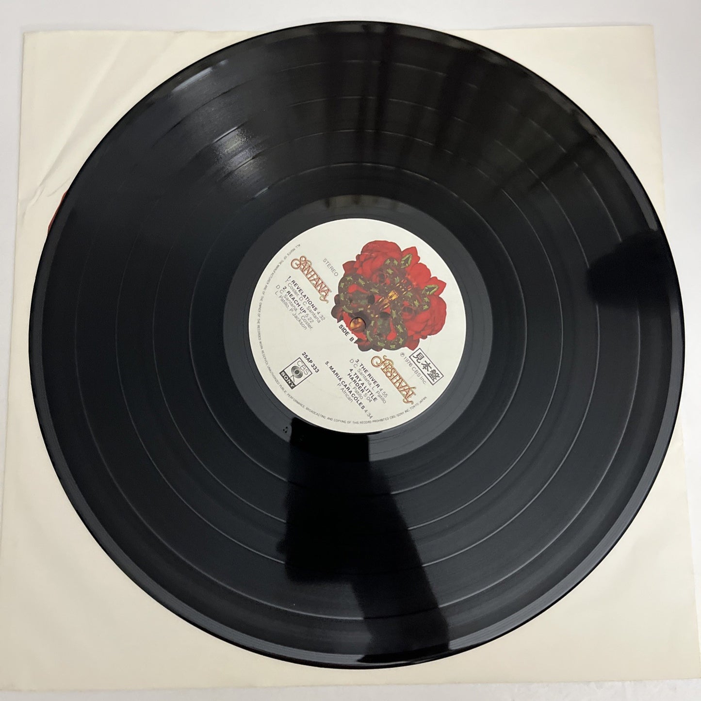 Santana, Santana – Festivál (Vinyl, 1976) Japan LP Album 25AP 333