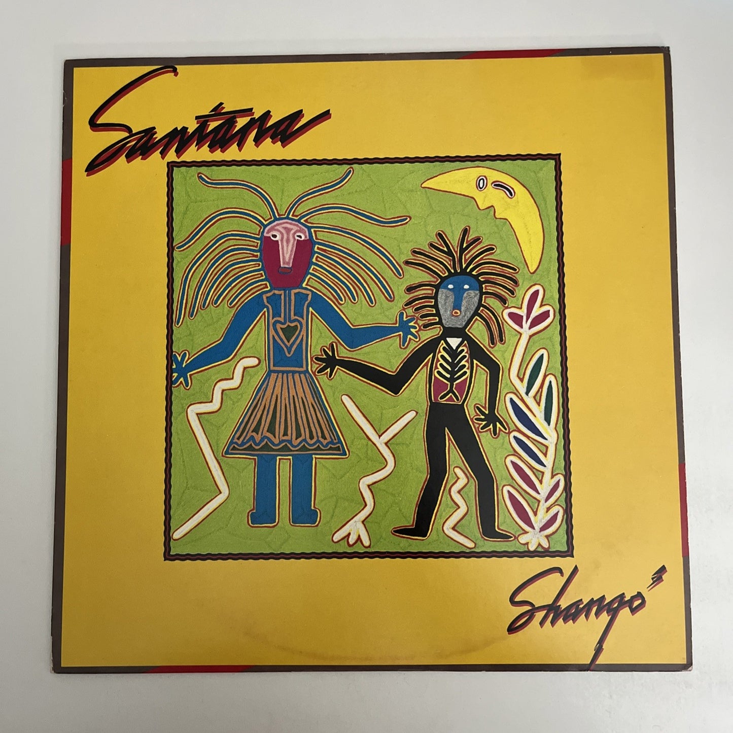 Santana – Shango (Vinyl, 1982) Japan LP Album Record 25AP 2382