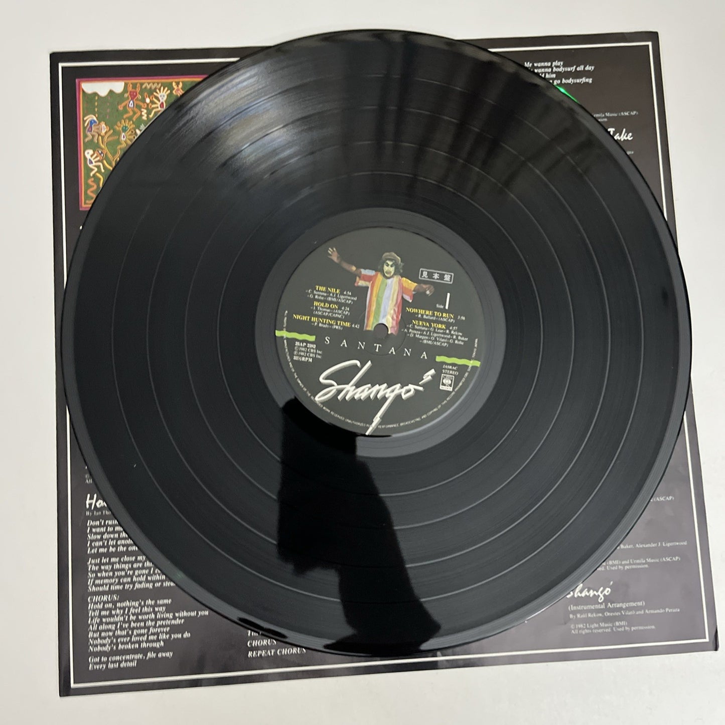 Santana – Shango (Vinyl, 1982) Japan LP Album Record 25AP 2382