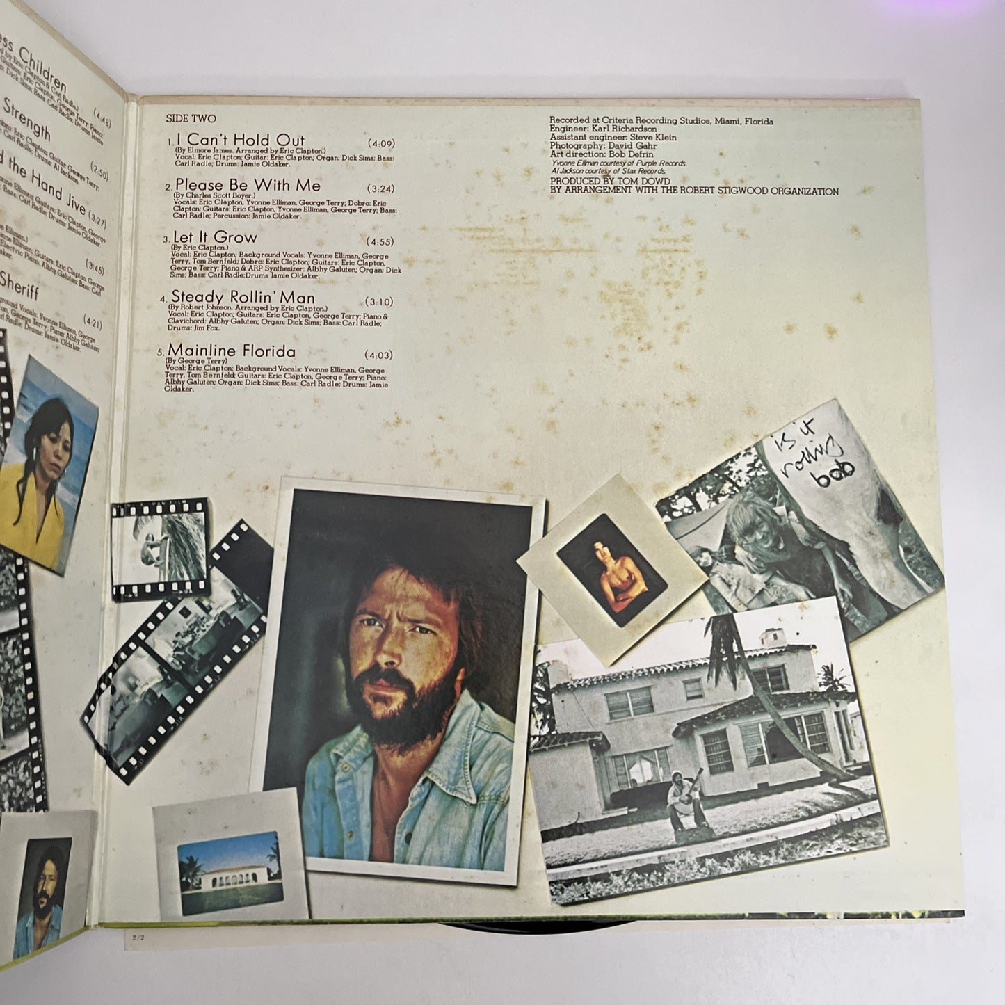 Eric Clapton – 461 Ocean Boulevard  (Vinyl, 1980) Japan LP Gatefold  MWX 4033