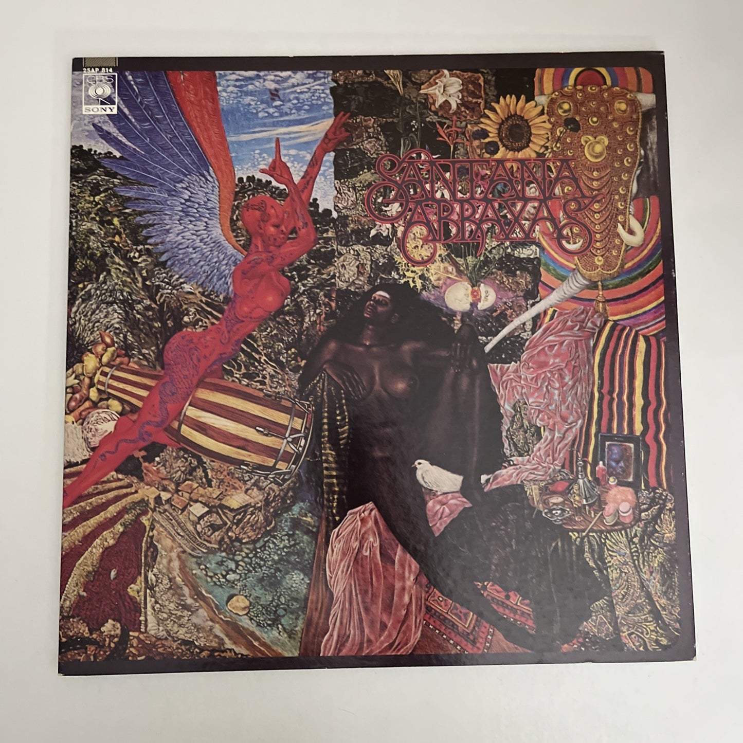 Santana – Abraxas (Vinyl, 1978) Japan LP Gatefold Album 25AP 814