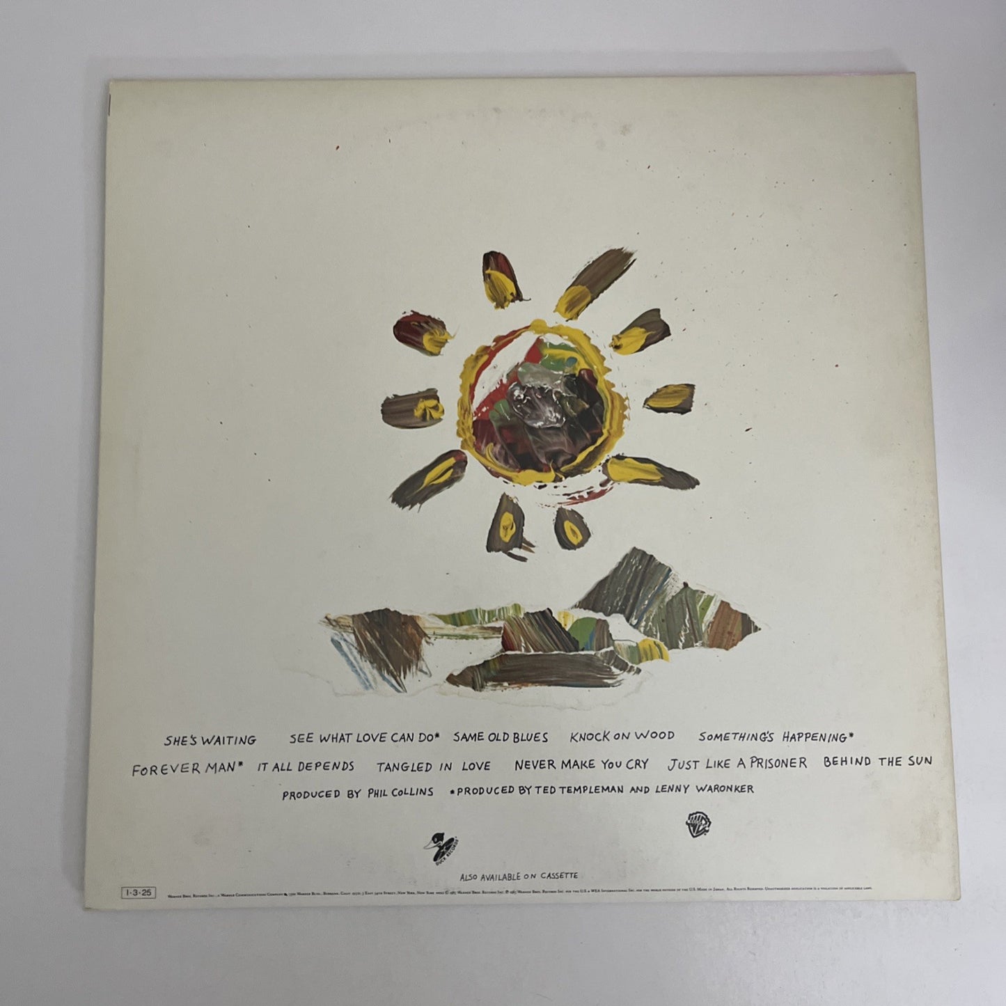 Eric Clapton – Behind The Sun (Vinyl, 1985) Japan LP Gatefold Album P-13069