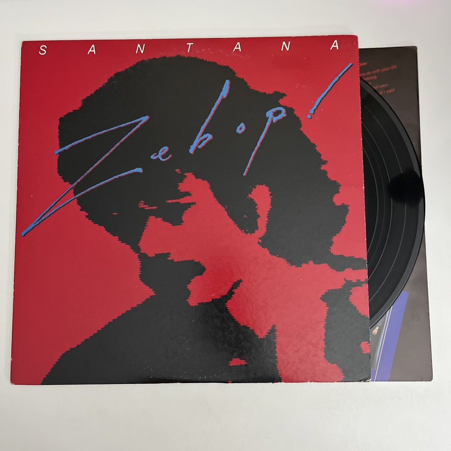 Santana – Zebop! (Vinyl, 1981) Japan LP Vinyl Album Record Promo 25AP 2020