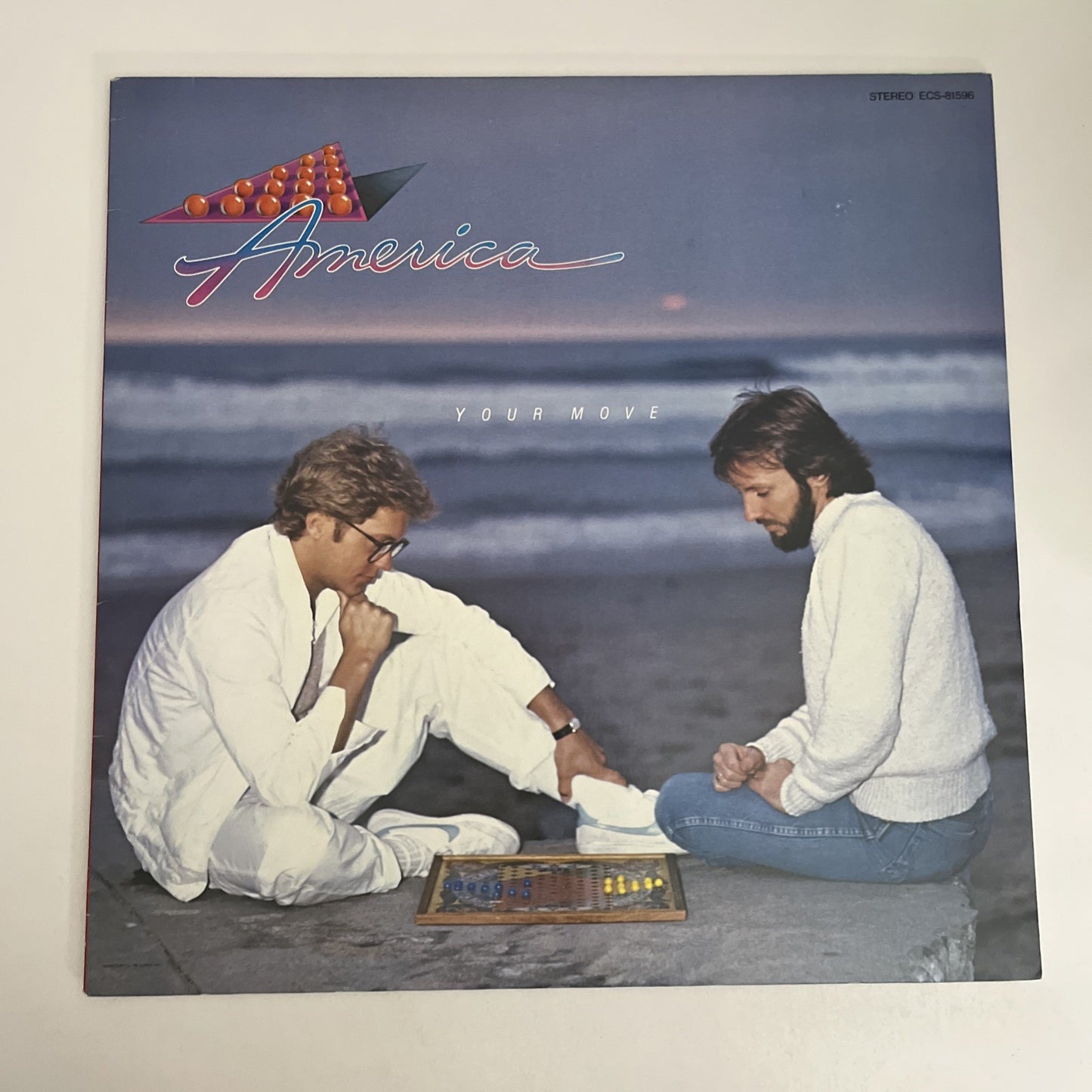America – Your Move (Vinyl, 1983) Japan Blue LP Record Promo ECS-81596