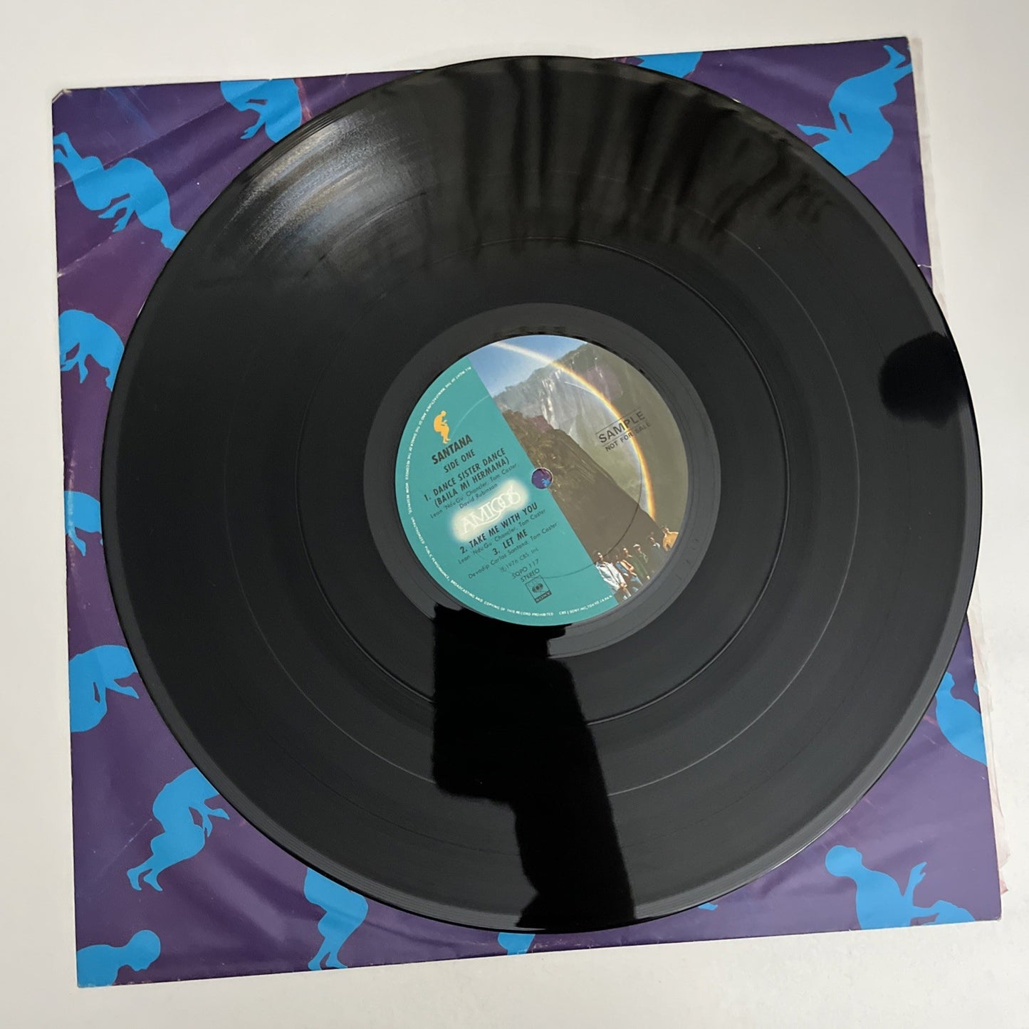 Santana – Amigos (Vinyl, 1976) Japan LP Album Promo Record SOPO 117