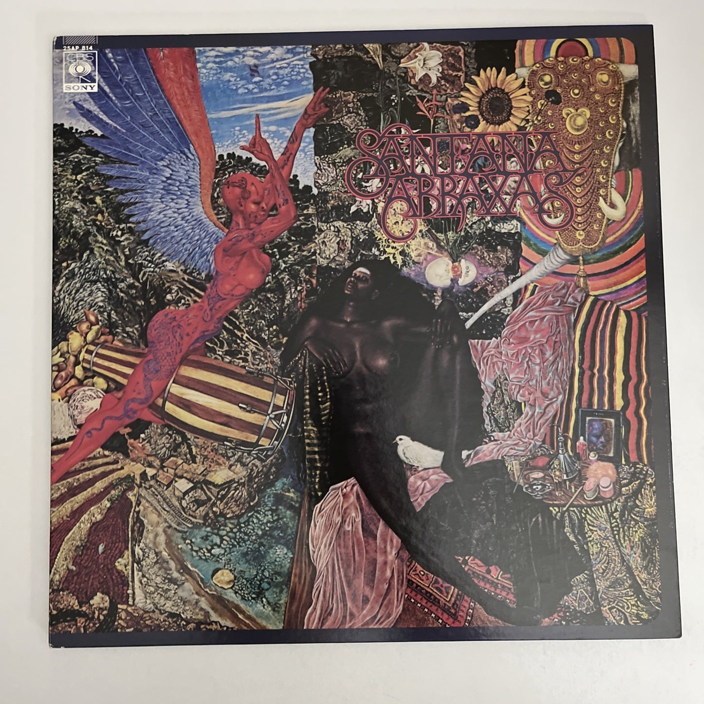 Santana – Abraxas (Vinyl, 1977) Japan LP Gatefold  25AP 814