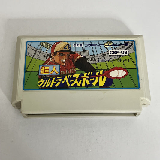 Choujin: Ultra Baseball FC Nintendo Famicom NES NTSC-J JAPAN 1989 Game