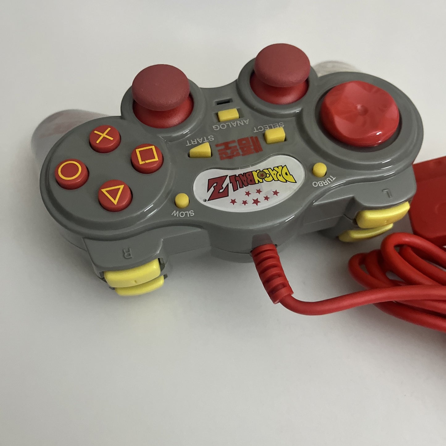 Genuine Dragonball Z Goku Sony PlayStation PS2 Controller Wired with Turbo