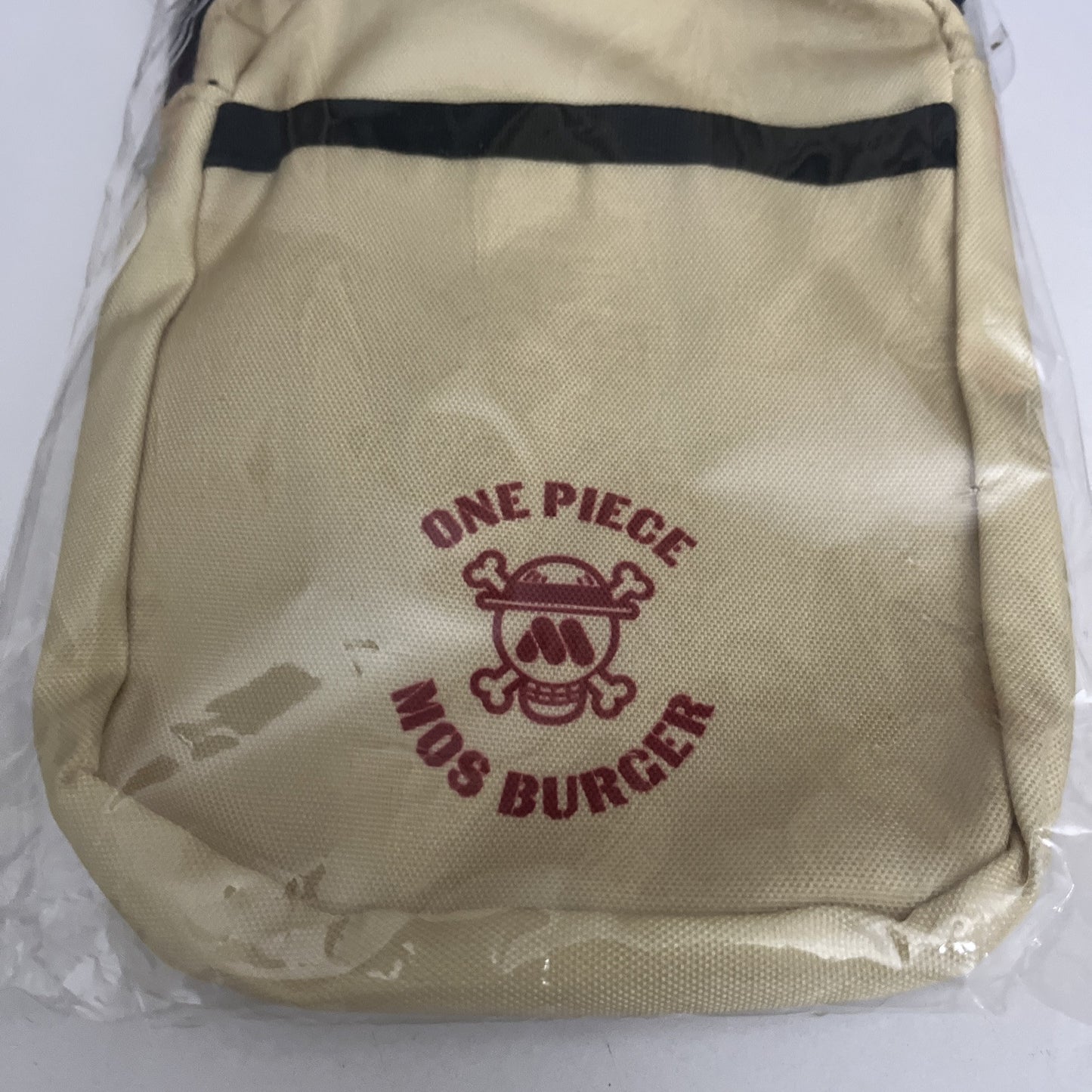 Official One Piece Mos Burger Pouch Mini Shoulder Bag Japan NEW