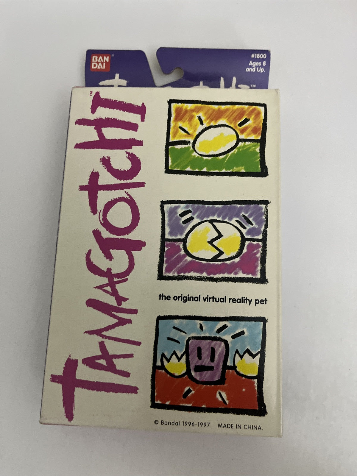Original Tamagotchi Dark Green 1997 The Original Virtual Reality Pet #1800 NEW