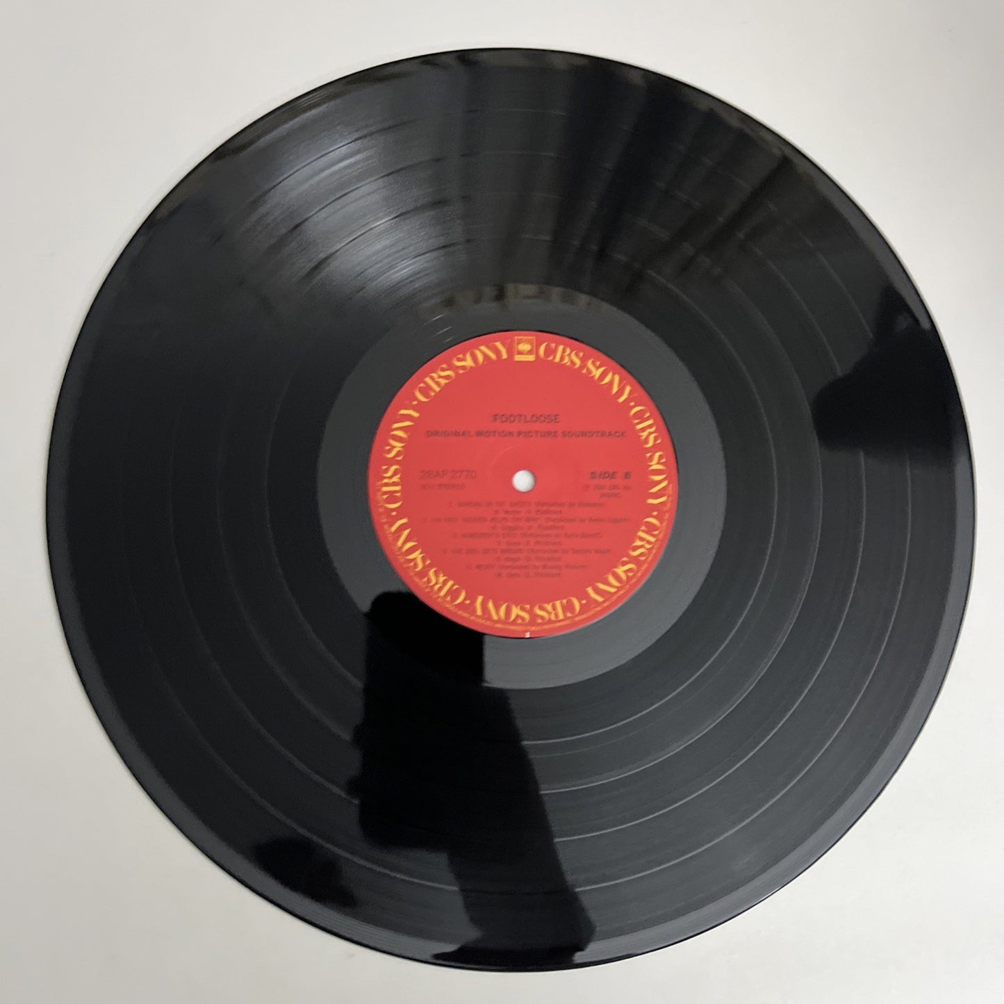 Footloose Motion Picture Soundtrack LP Vinyl Album Obi 1984 Japan 28AP 2770