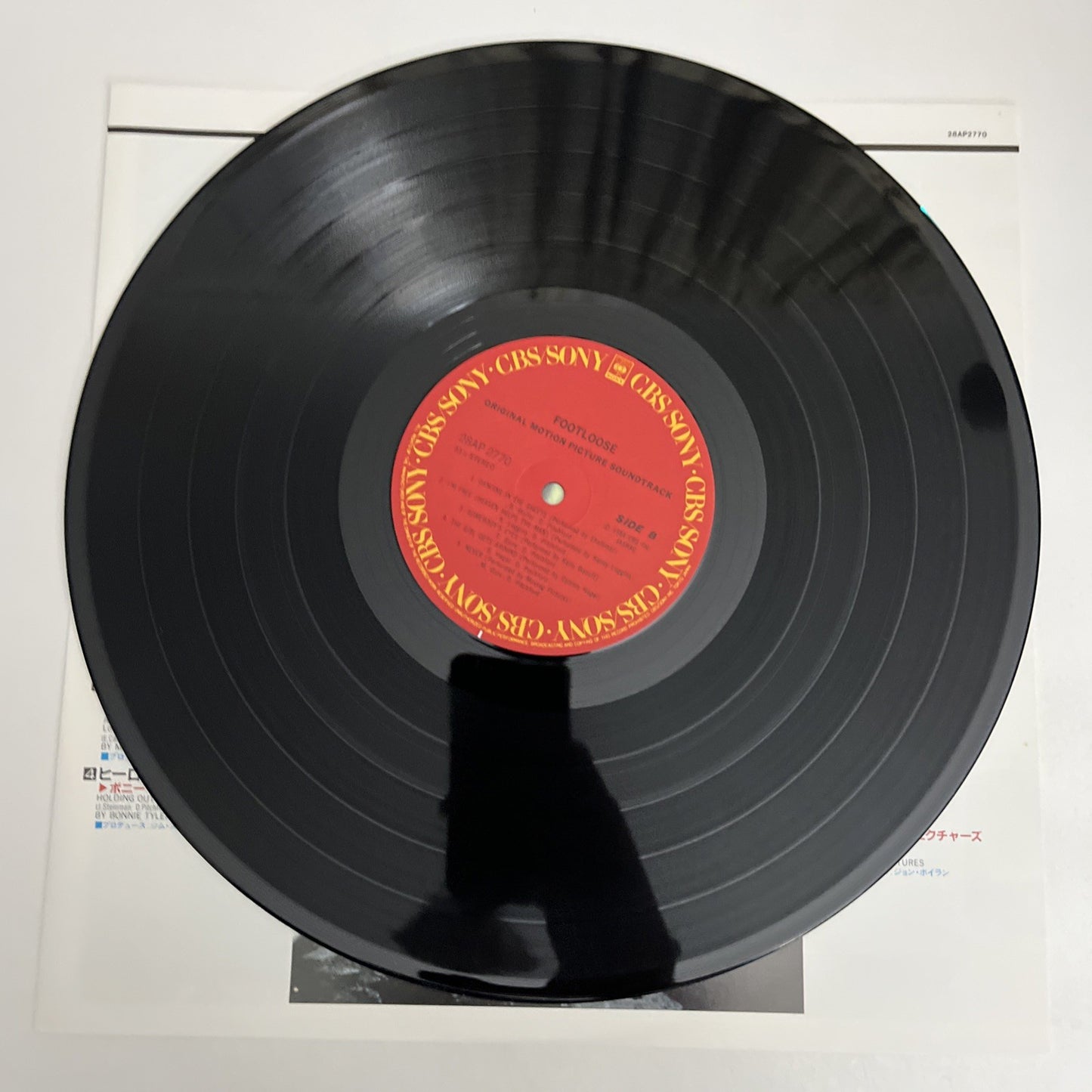 Footloose 1984 OST Film Soundtrack LP Vinyl Album Record Japan 28AP 2770