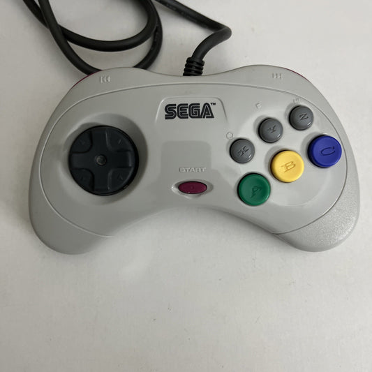Genuine Official Sega Saturn Controller Gamepad White HSS-0101