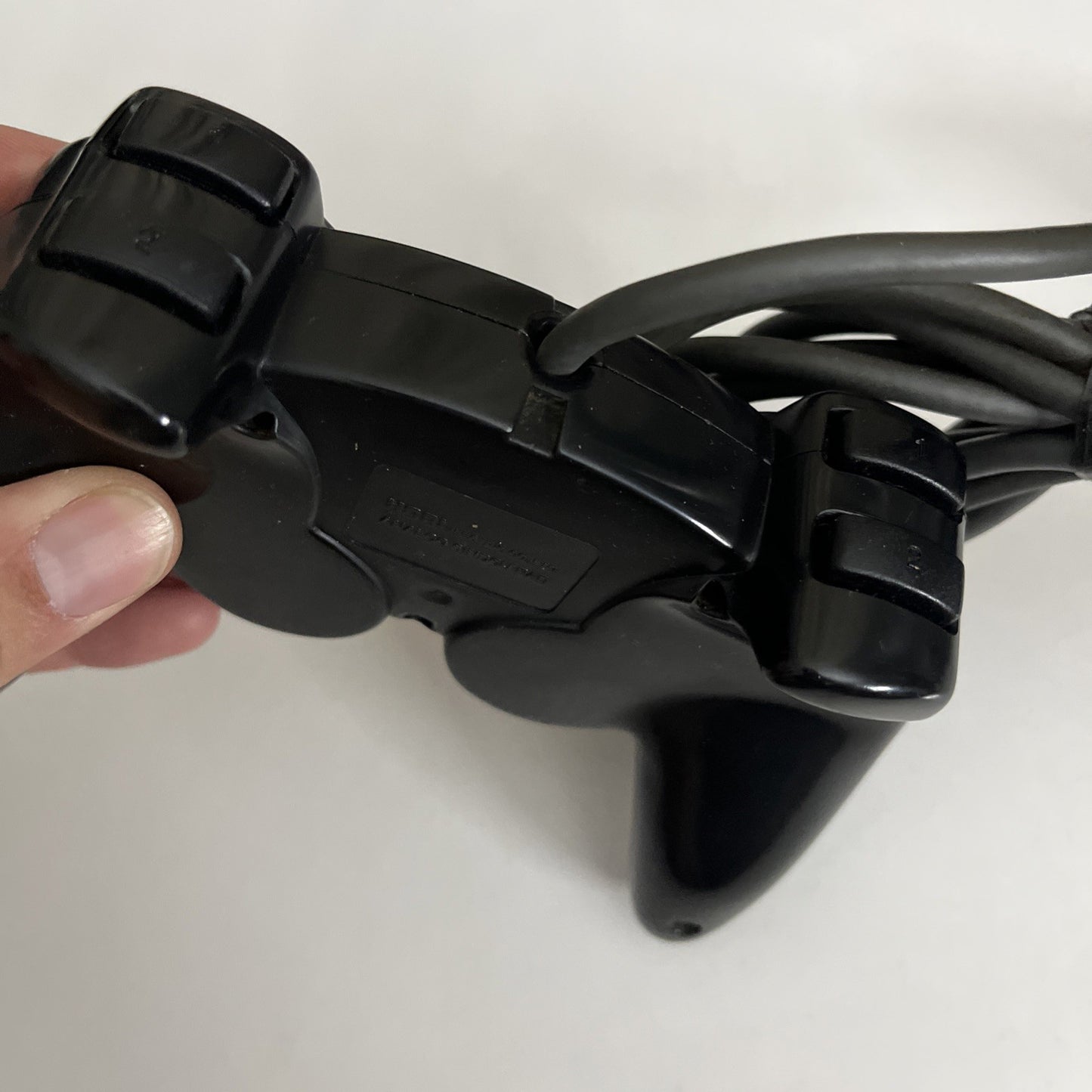 Hori PS2 Sony PlayStation Analog Sindou Fighting Controller Black