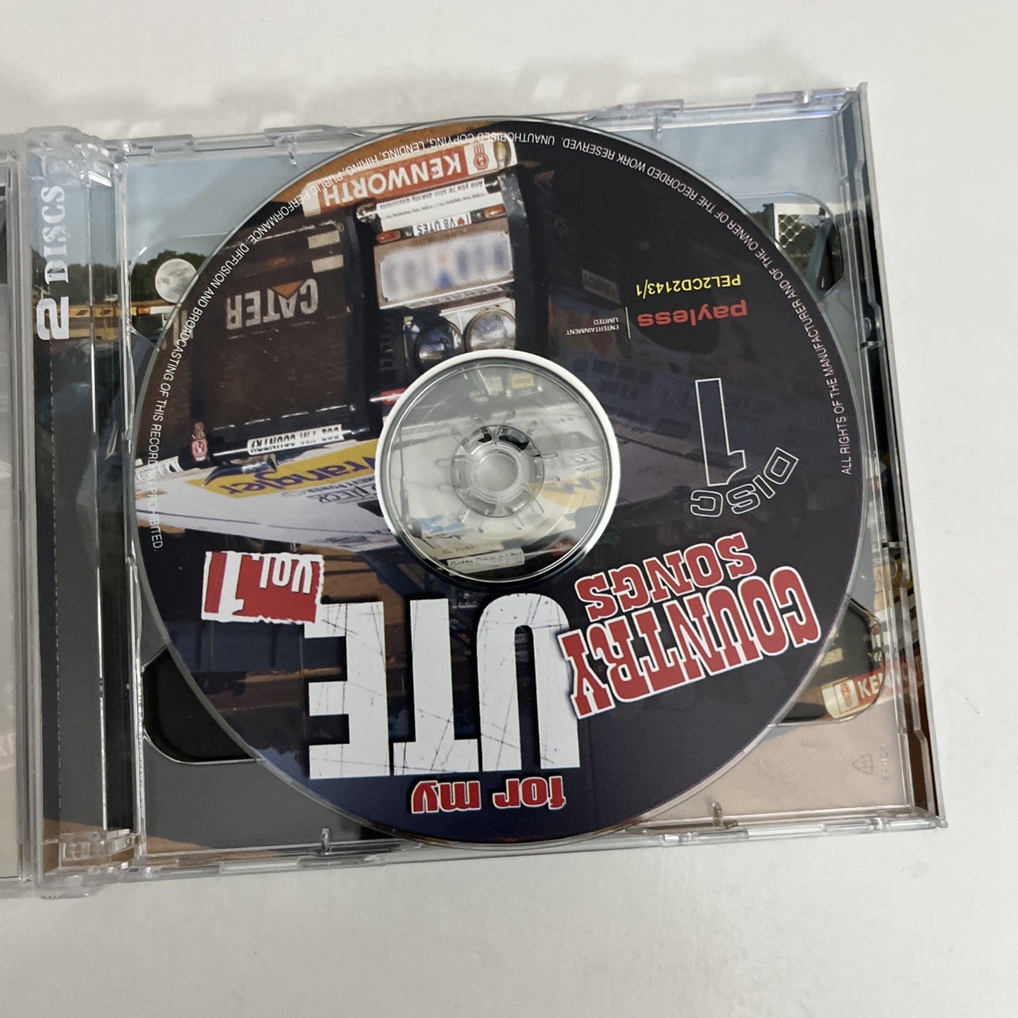 Country Songs For My Ute Vol. 1 (CD, 2011) 2-Disc PEL2CD2143