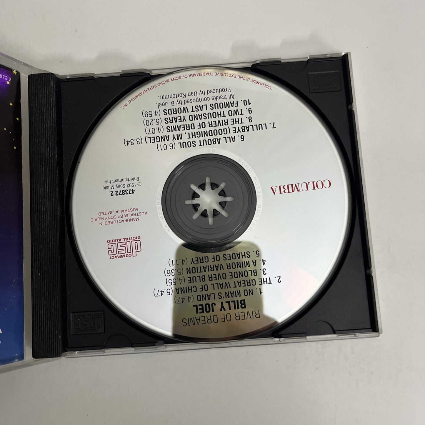 Billy Joel – River Of Dreams (CD, 1993)  Australia 473872 2