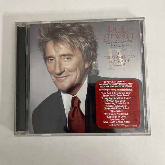 Rod Stewart – Thanks For The Memory The Great American Songbook Vol 4 (CD,2005)