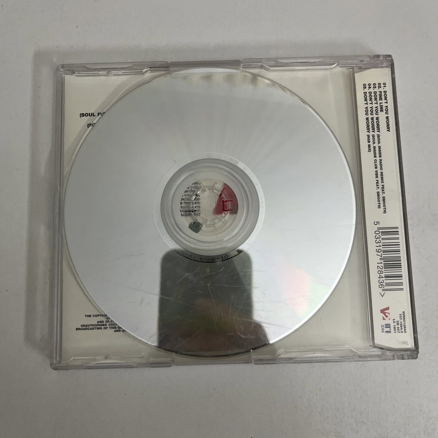 Madasun – Don't You Worry (CD, 2000) Single VVR5012843