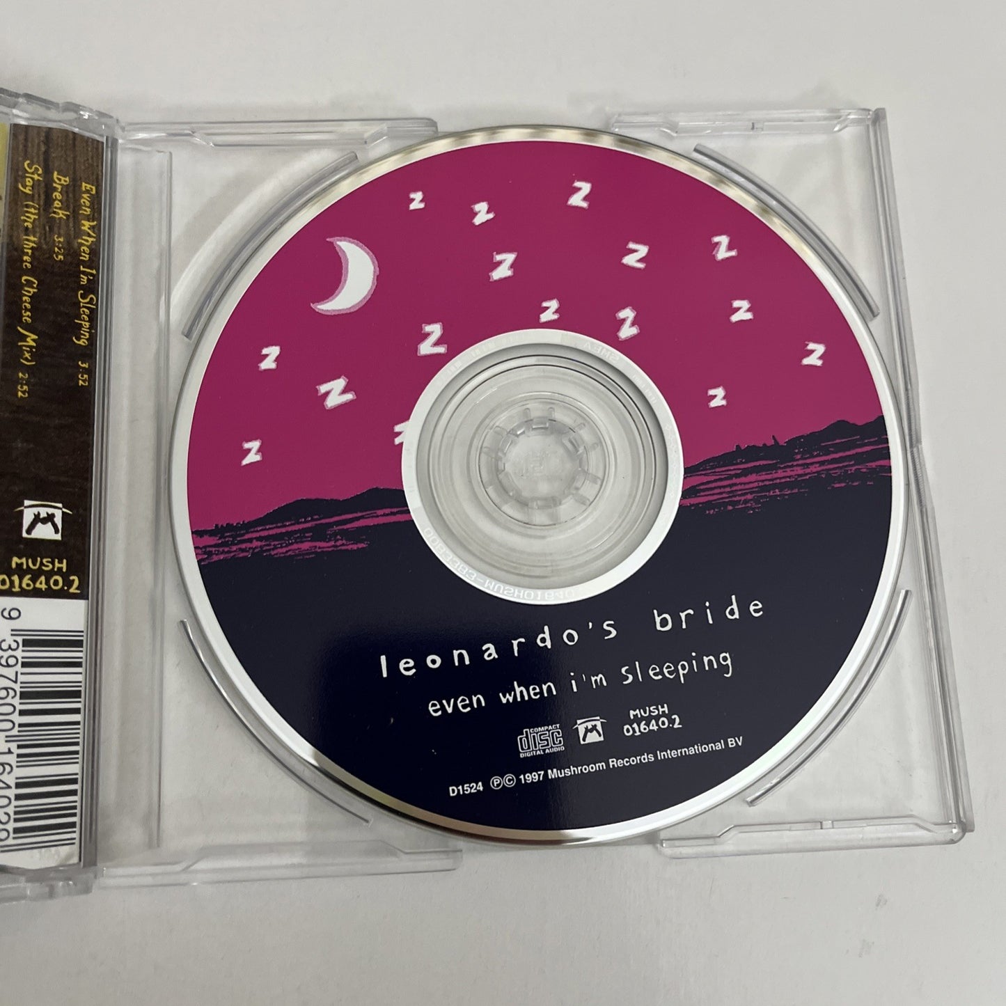 Leonardo's Bride – Even When I'm Sleeping (CD, 1997) Australia MUSH 01640.2