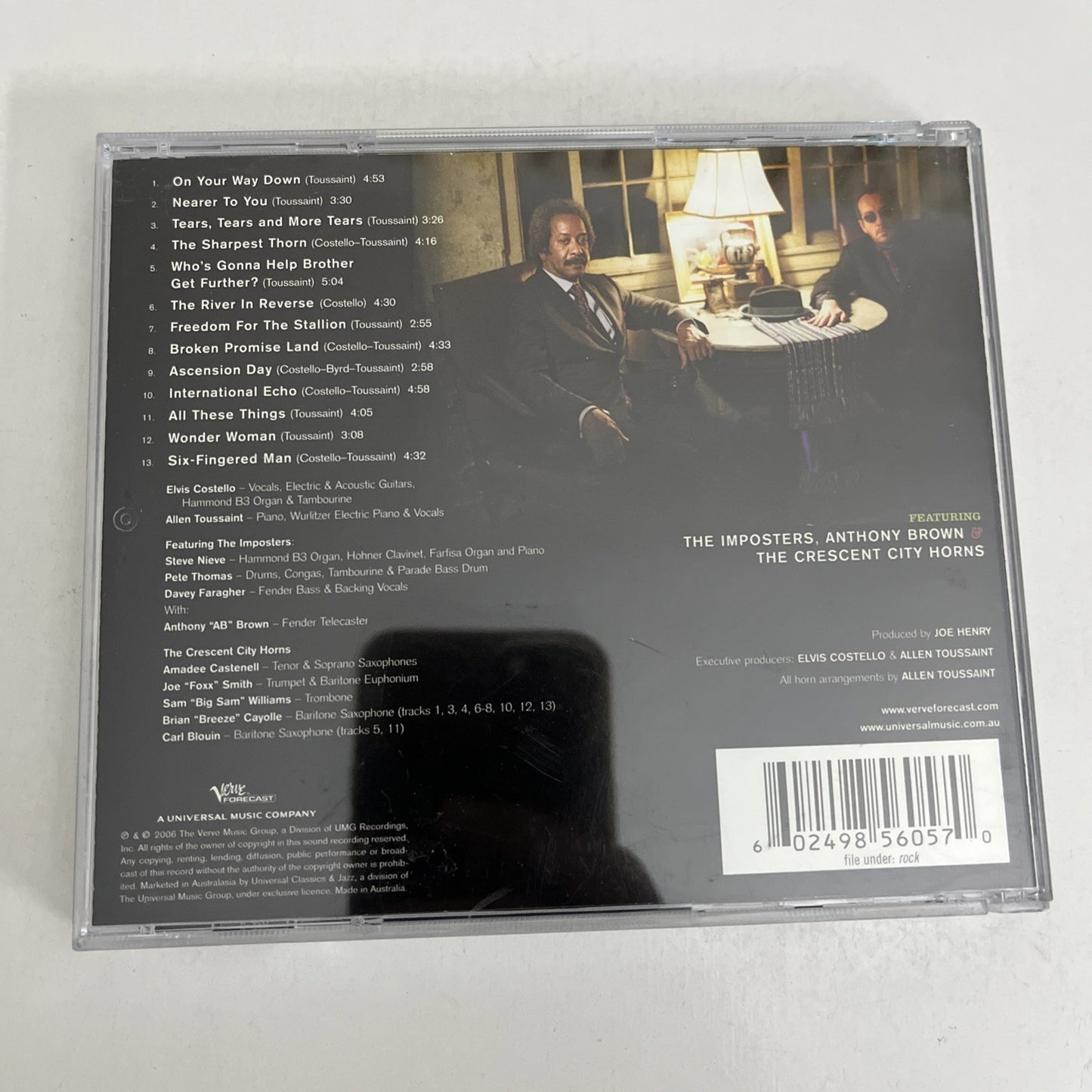 Elvis Costello, Allen Toussaint – The River In Reverse (CD, 2006) 9856057