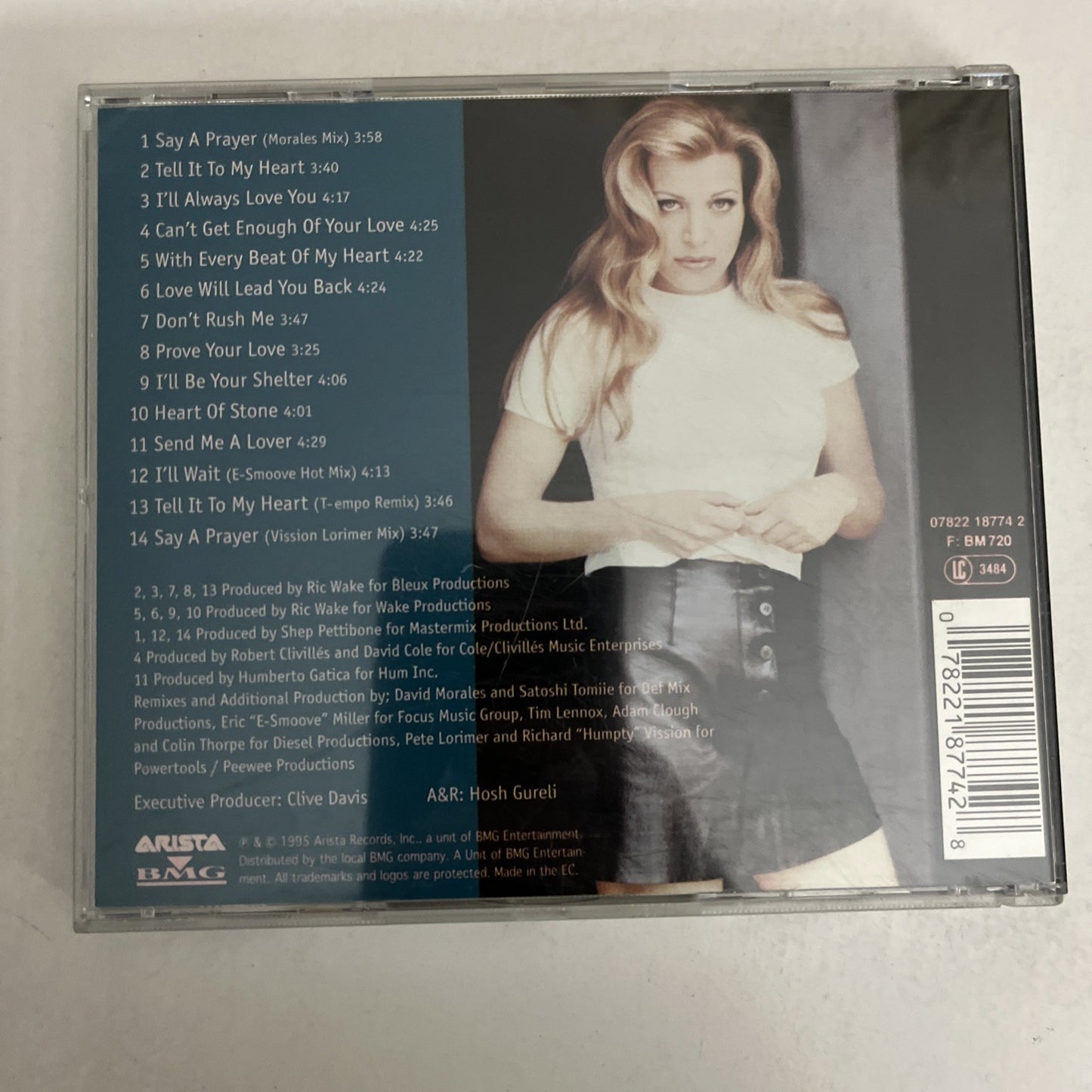 Taylor Dayne – Greatest Hits (CD, 1995)  Australia 07822187742