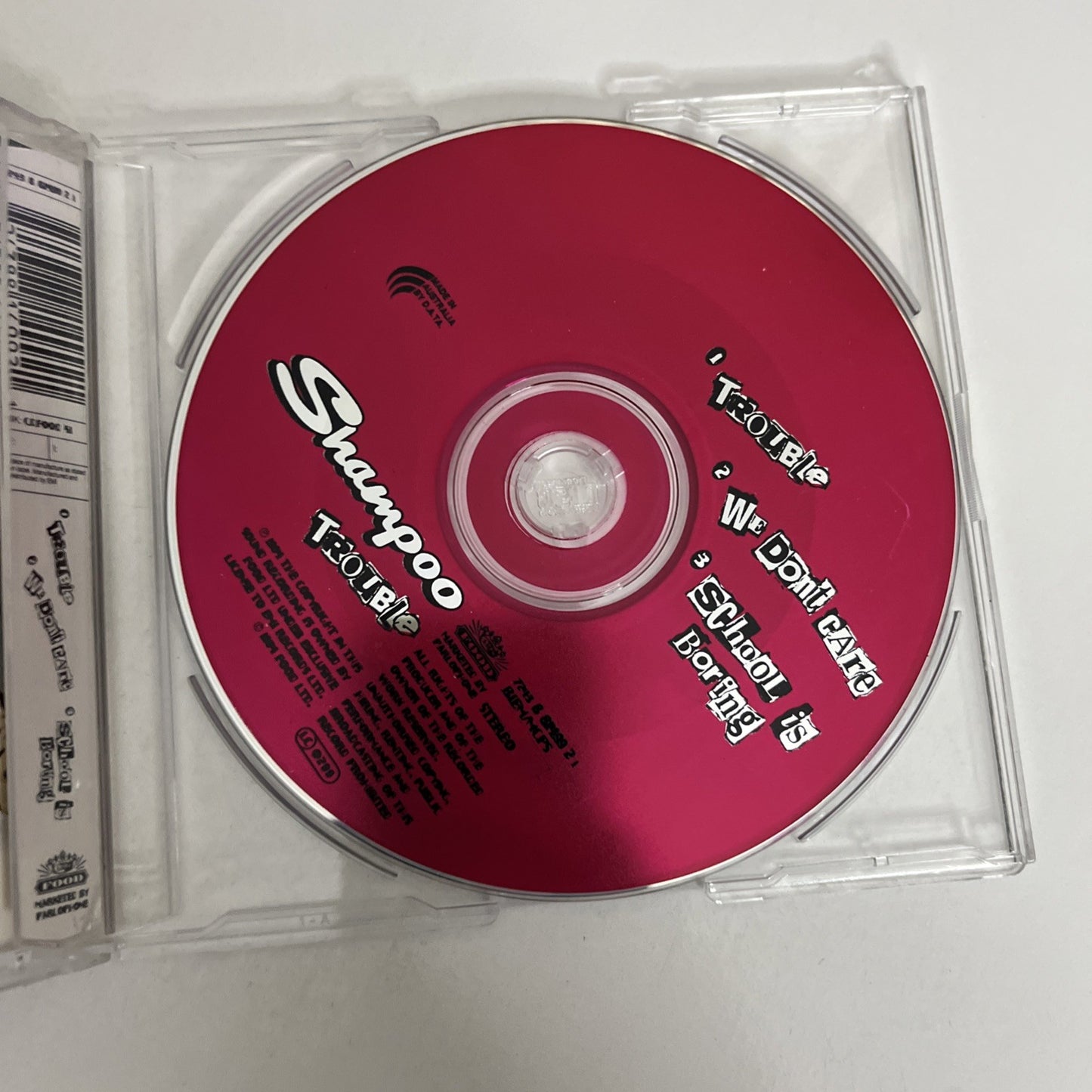 Shampoo – Trouble (CD, 1994) Australia Single CDFOOD 51