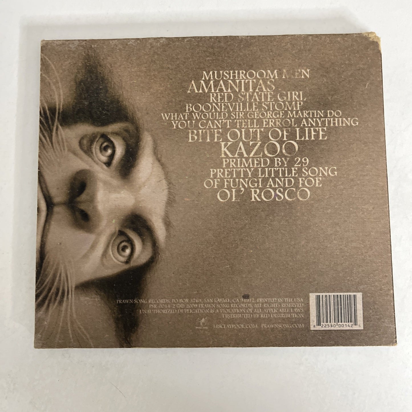 Les Claypool – Of Fungi And Foe (CD, 2009) US Digipak PSR-0014-2