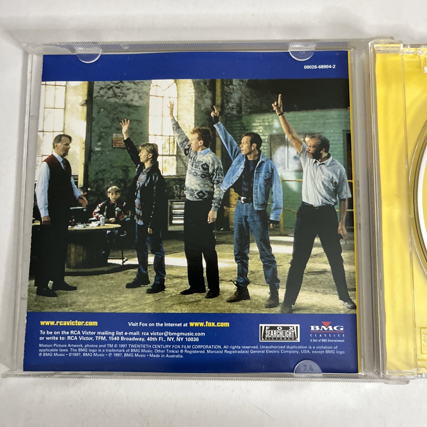 The Full Monty (Motion Picture Soundtrack) (CD, 1997) 09026-68904-2