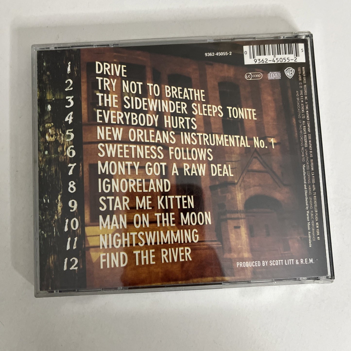 R.E.M. – Automatic For The People (CD, 1992) 9362-45055-2