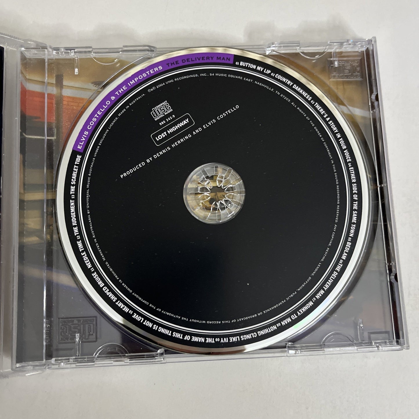 Elvis Costello & The Imposters – The Delivery Man (CD, 2004) 602498624296