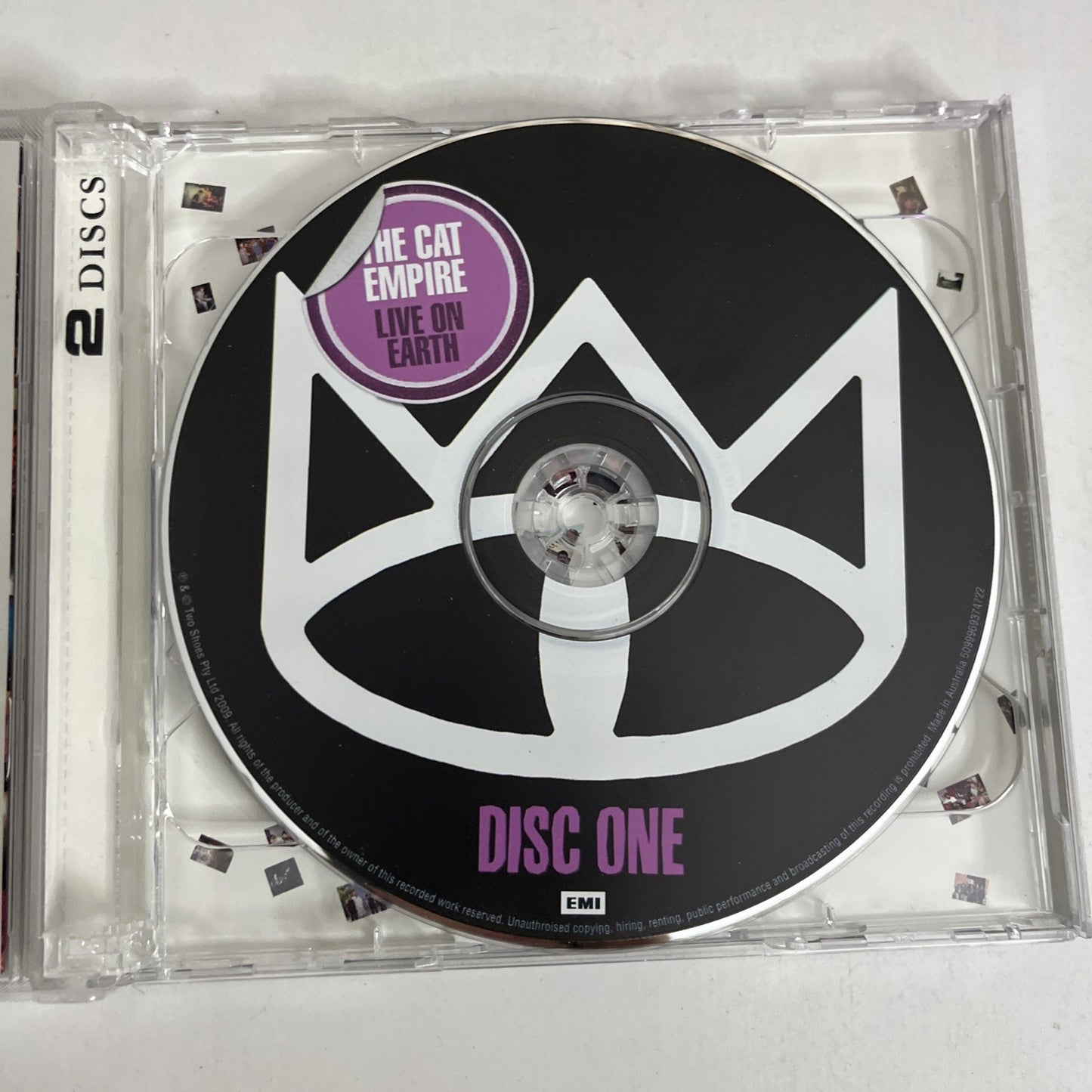 The Cat Empire – Live On Earth (CD, 2009) 2-Disc 5099969374722