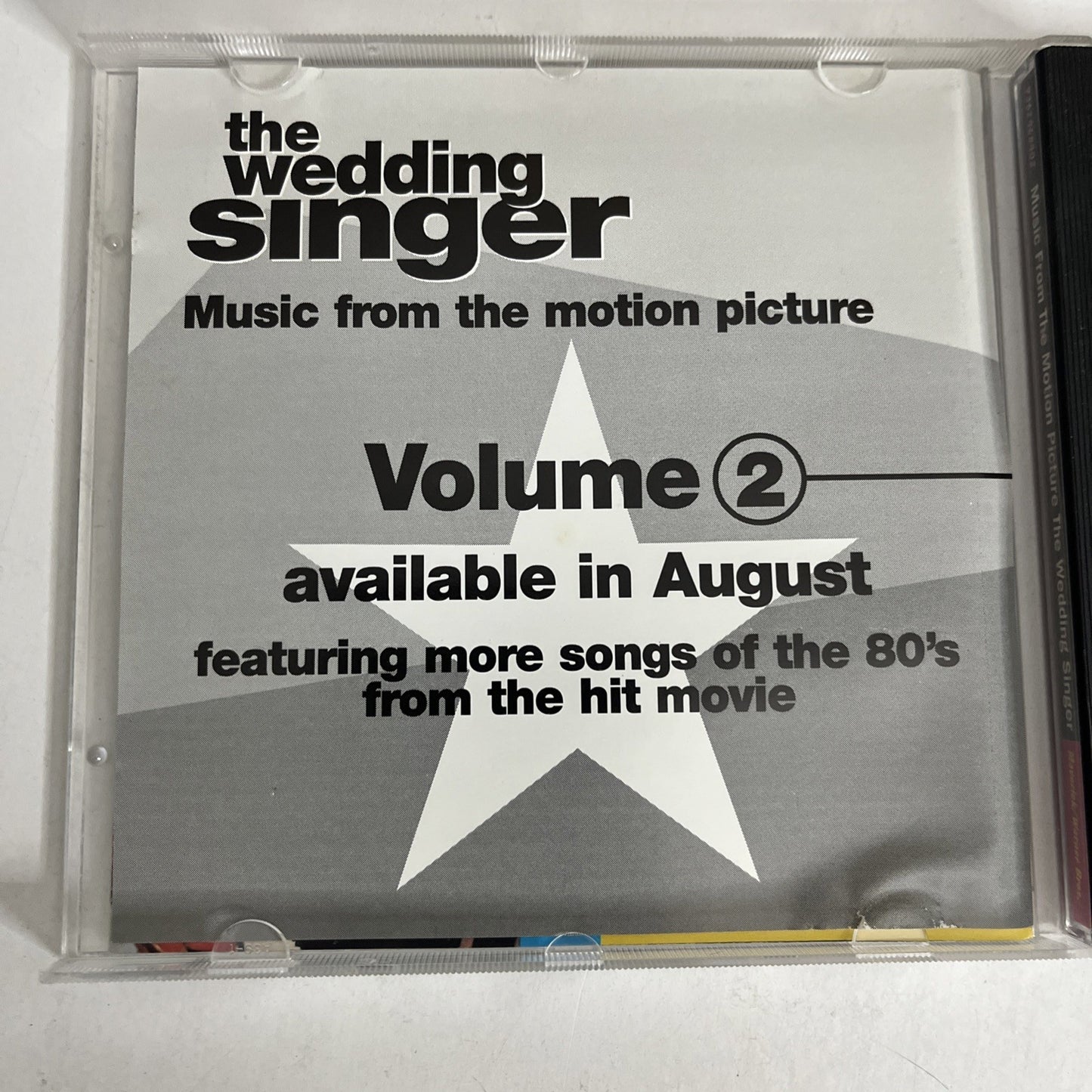 The Wedding Singer (Music From Motion Picture) (CD, 1998) Australia 9362468402